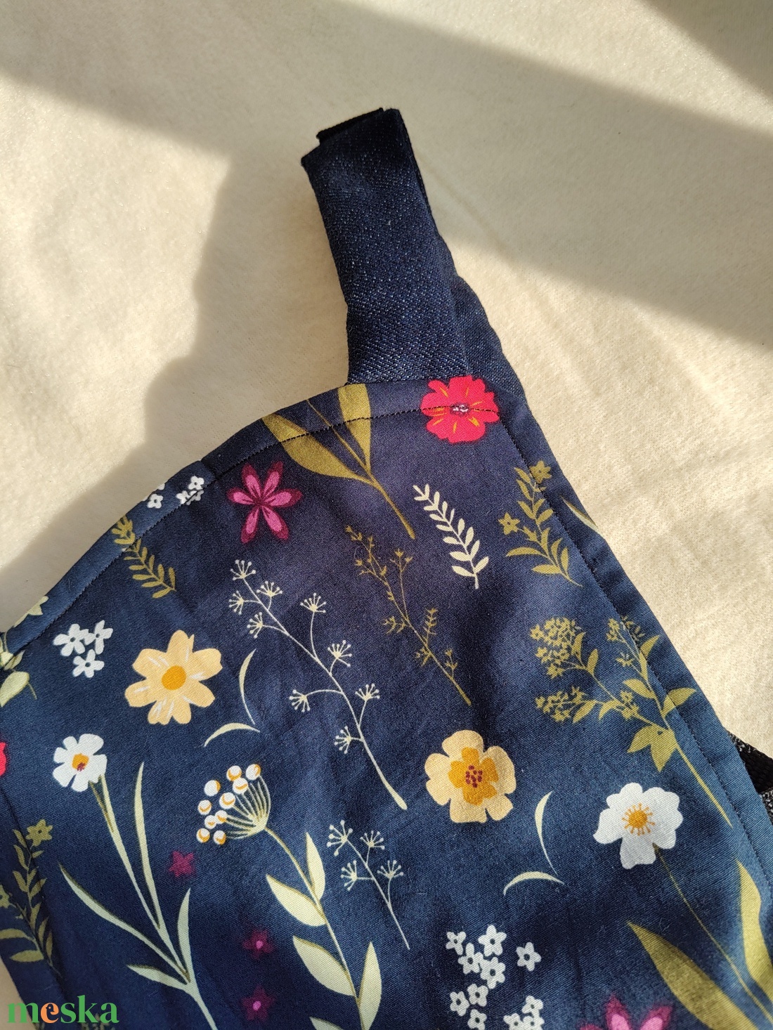 Játék csatos hordozó - LIMITÁLT KIADÁS virágos - játék & sport - baba & babaház - játékbaba, babakellék - Meska.hu