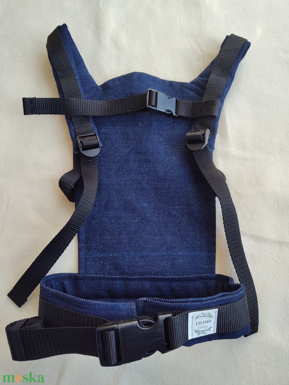 Játék csatos hordozó - LIMITÁLT KIADÁS virágos - játék & sport - baba & babaház - játékbaba, babakellék - Meska.hu