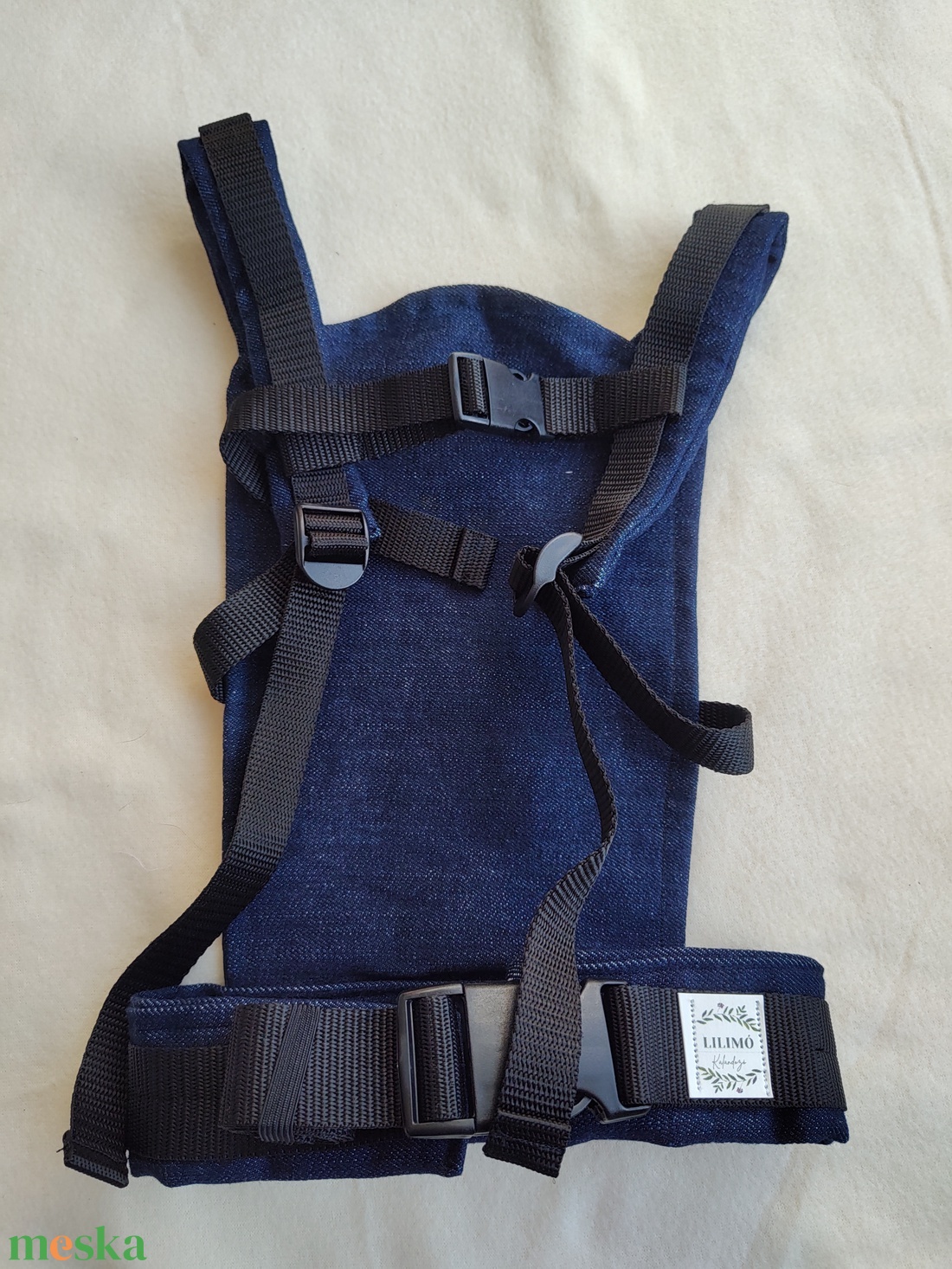 Játék csatos hordozó - LIMITÁLT KIADÁS virágos - játék & sport - baba & babaház - játékbaba, babakellék - Meska.hu