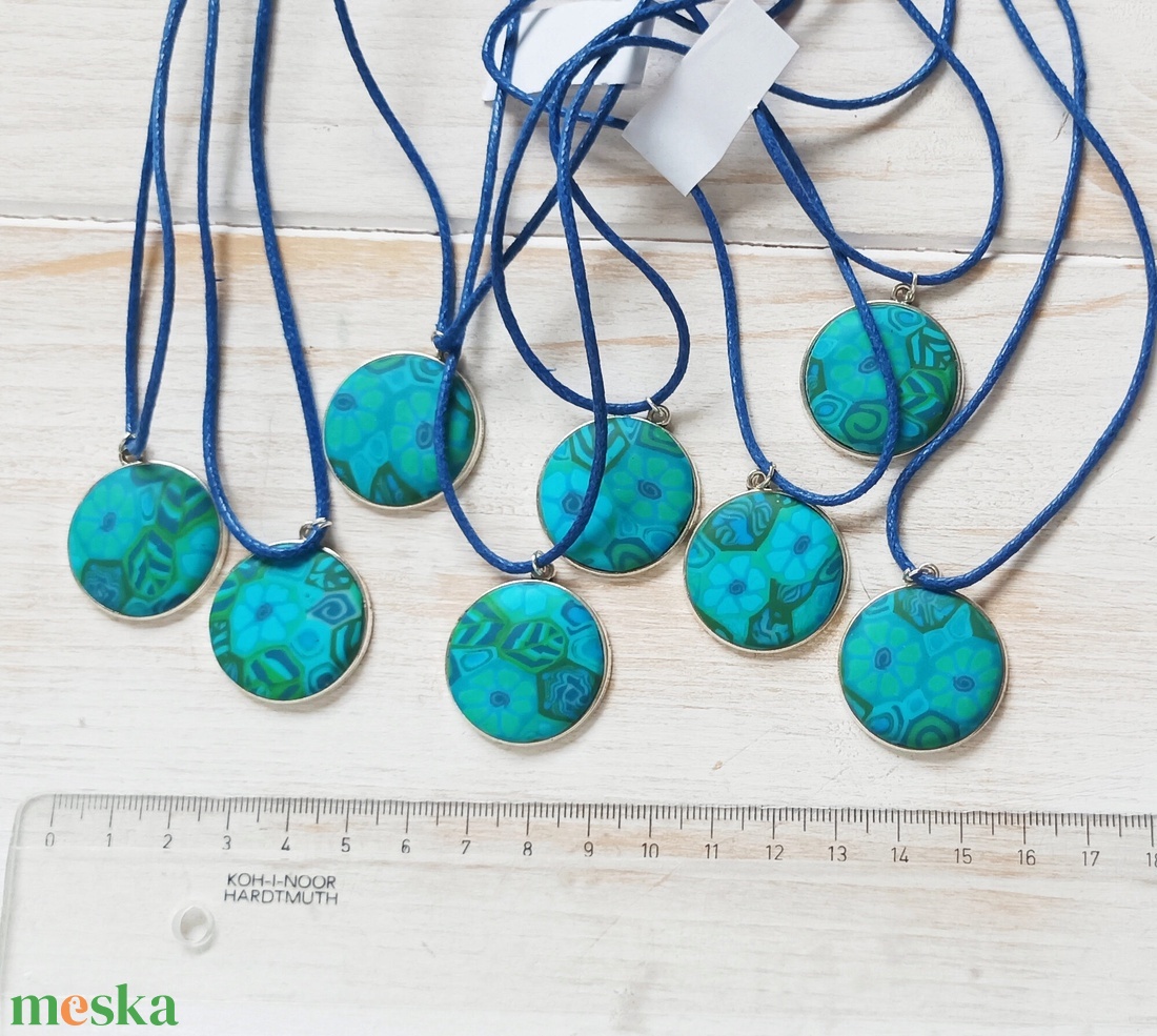 Millefiori nyaklánc - ékszer - nyaklánc - medálos nyaklánc - Meska.hu Millefiori nyaklánc - ékszer - nyaklánc - medálos nyaklánc - Meska.hu