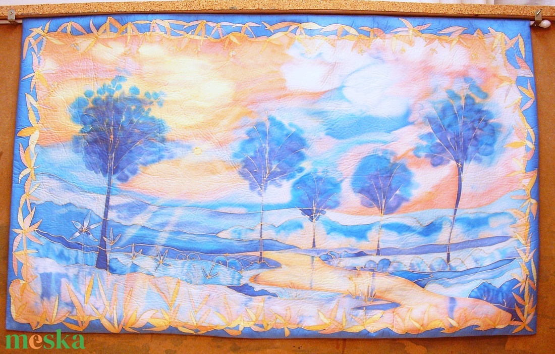 Hernyóselyem ágytakaró 74 x 135 cm - otthon & életmód - lakástextil - ágytakaró - Meska.hu Hernyóselyem ágytakaró 74 x 135 cm - otthon & életmód - lakástextil - ágytakaró - Meska.hu