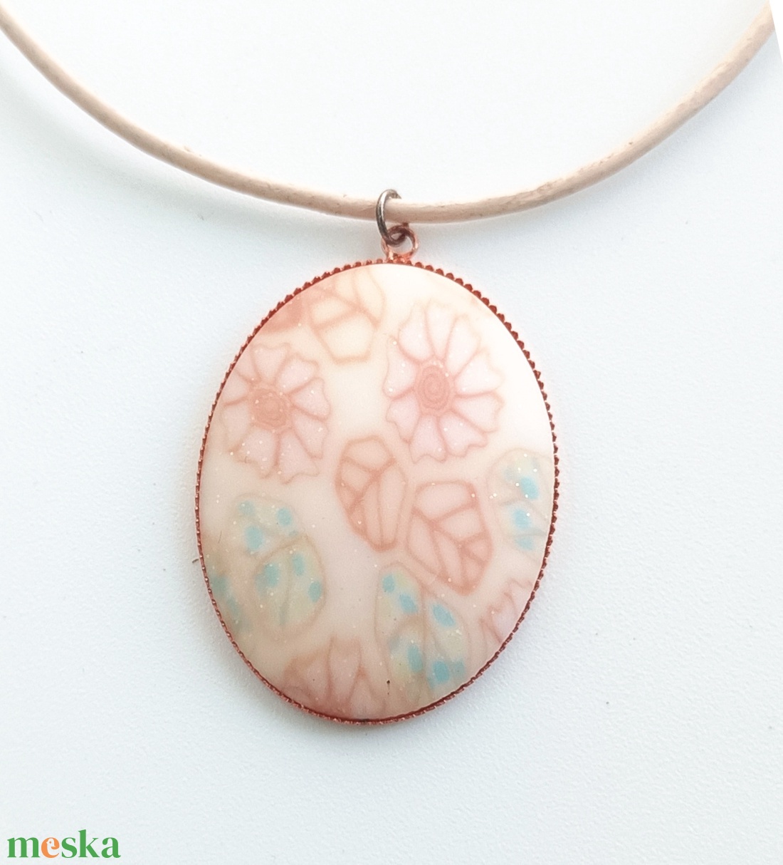 Millefiori nyaklánc - ékszer - nyaklánc - medálos nyaklánc - Meska.hu Millefiori nyaklánc - ékszer - nyaklánc - medálos nyaklánc - Meska.hu