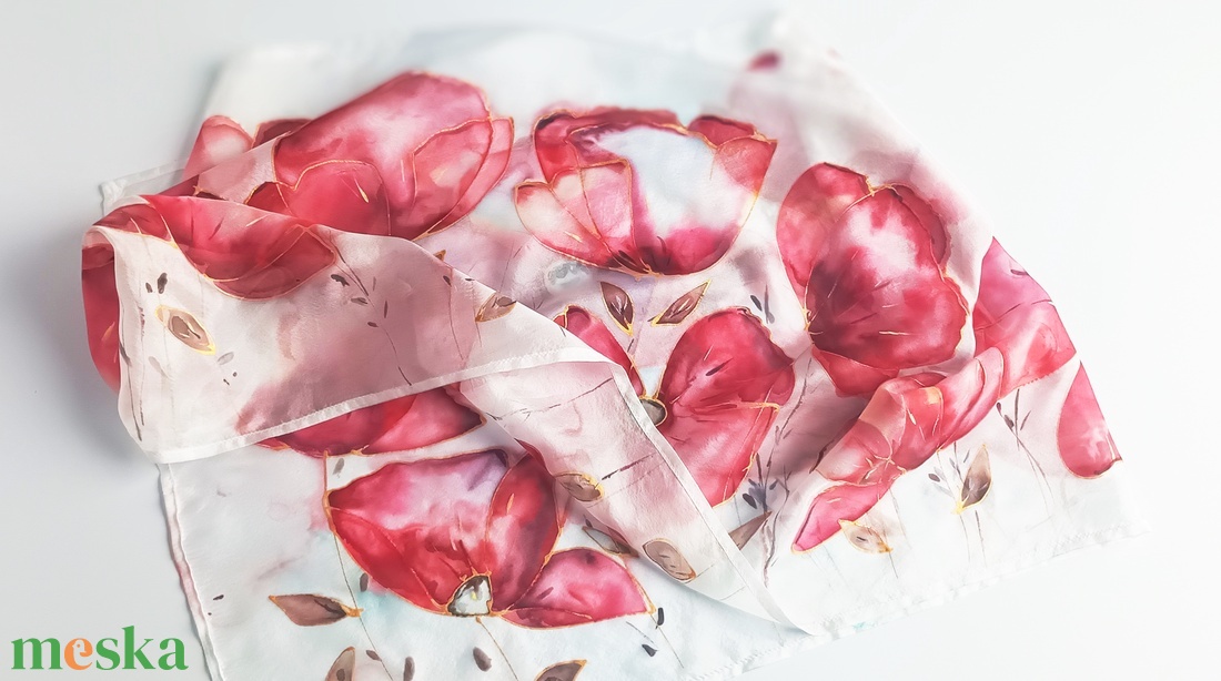 Florentina tiszta selyem sál - ruha & divat - sál, sapka, kendő - sál - Meska.hu Florentina tiszta selyem sál - ruha & divat - sál, sapka, kendő - sál - Meska.hu