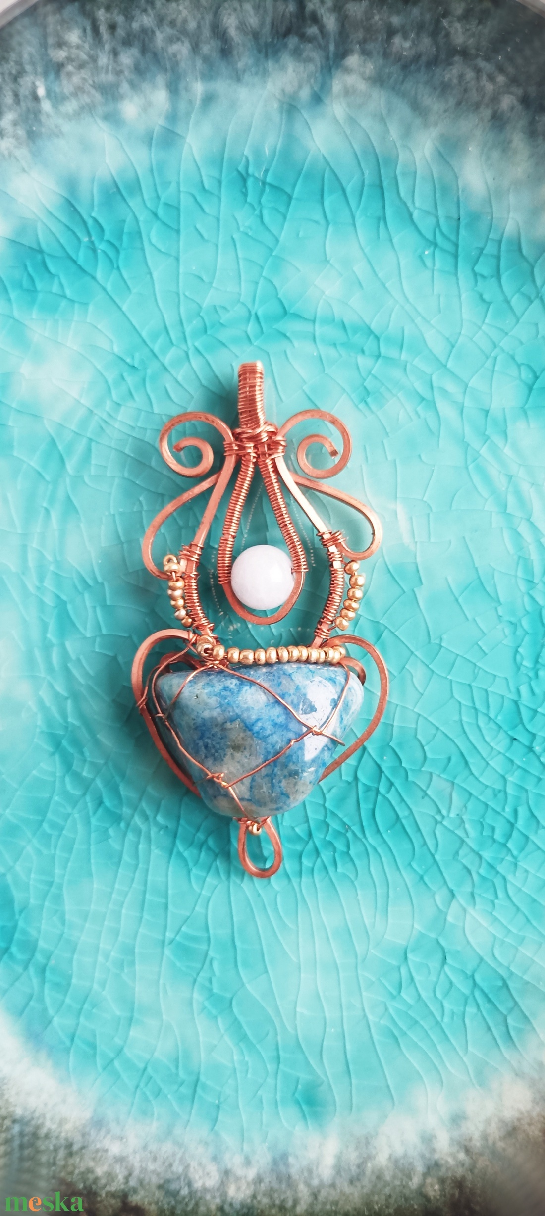 Quantum quattro valódi ásvány medál - ékszer - nyaklánc - medál - Meska.hu