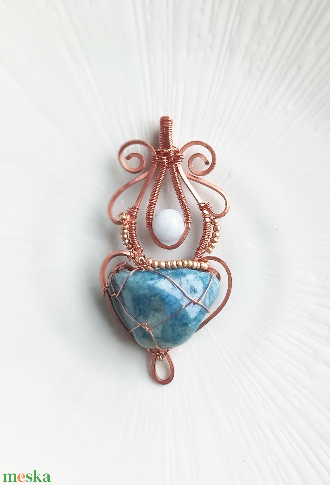 Quantum quattro valódi ásvány medál - ékszer - nyaklánc - medál - Meska.hu