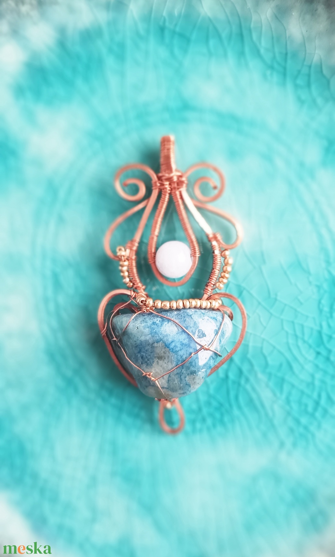 Quantum quattro valódi ásvány medál - ékszer - nyaklánc - medál - Meska.hu