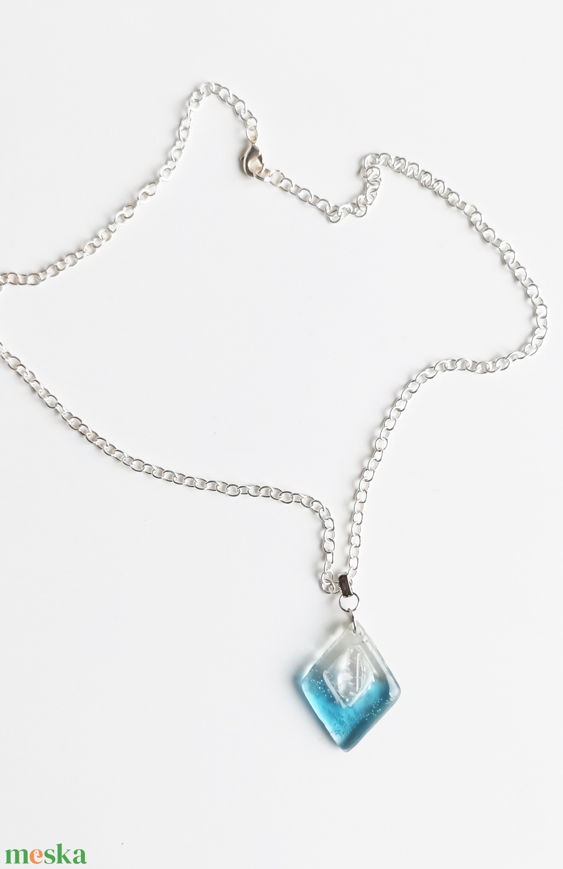 Kvarc kristály ásvány medál - ékszer - nyaklánc - medál - Meska.hu