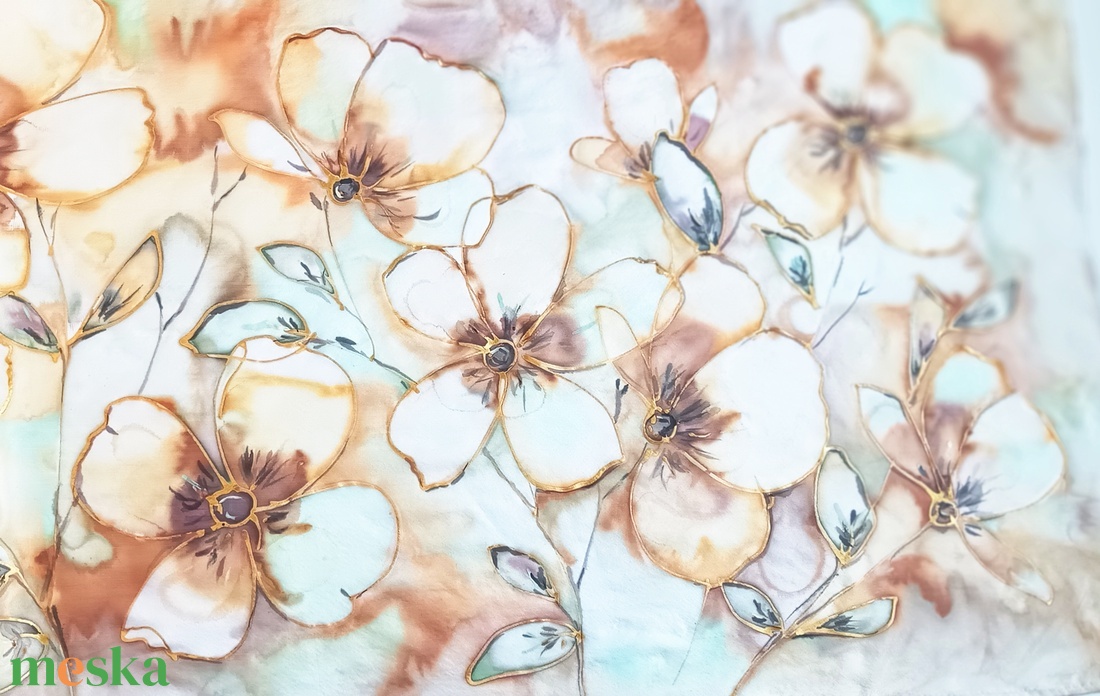 Völgyzugoly tiszta selyem sál - ruha & divat - sál, sapka, kendő - sál - Meska.hu