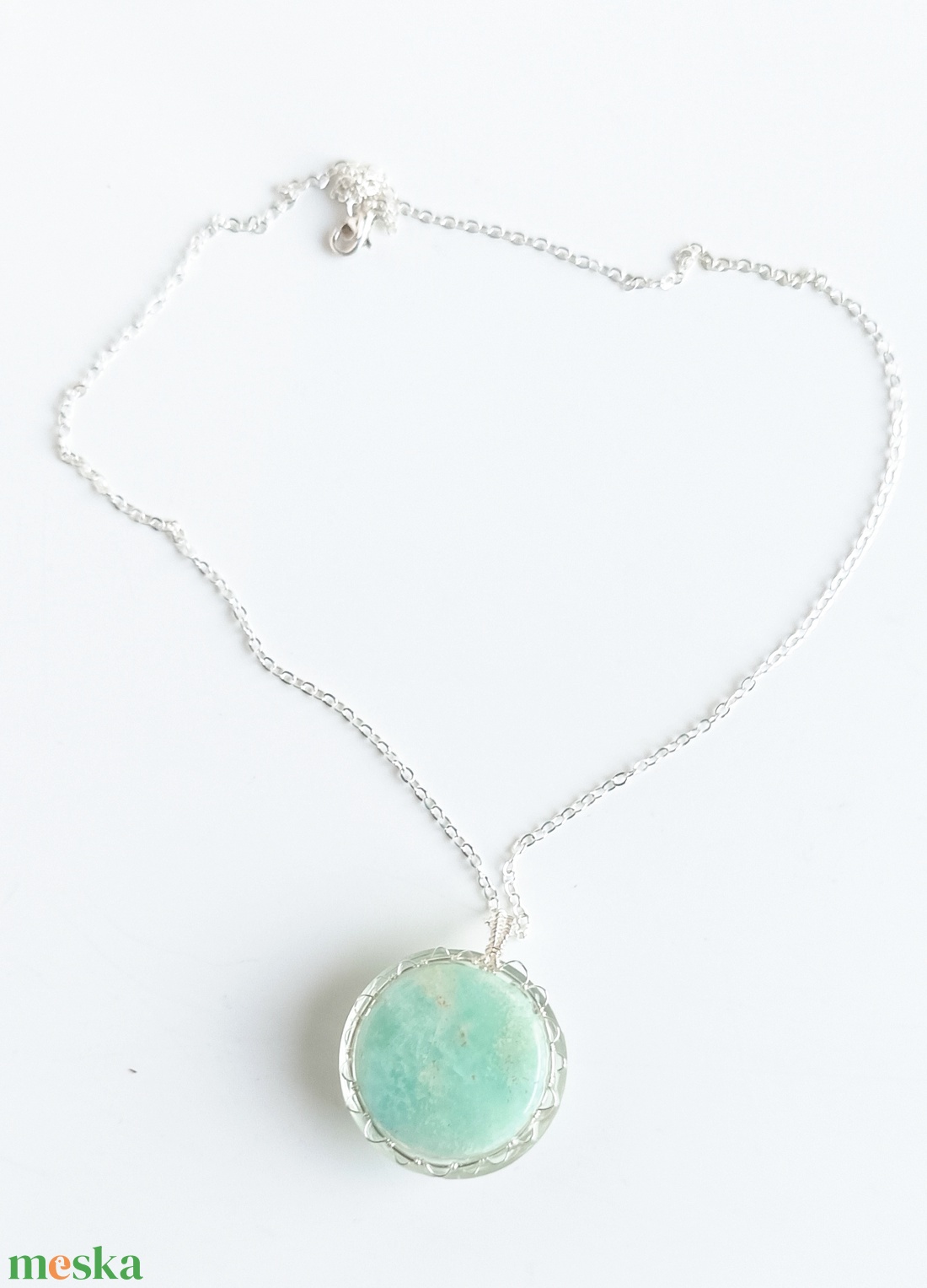 Díszdobozos valódi Larimár ásványékszer szett - ruha & divat - sál, sapka, kendő - sál - Meska.hu