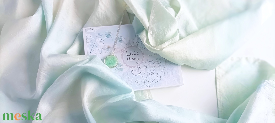 Díszdobozos valódi Larimár ásványékszer szett - ruha & divat - sál, sapka, kendő - sál - Meska.hu