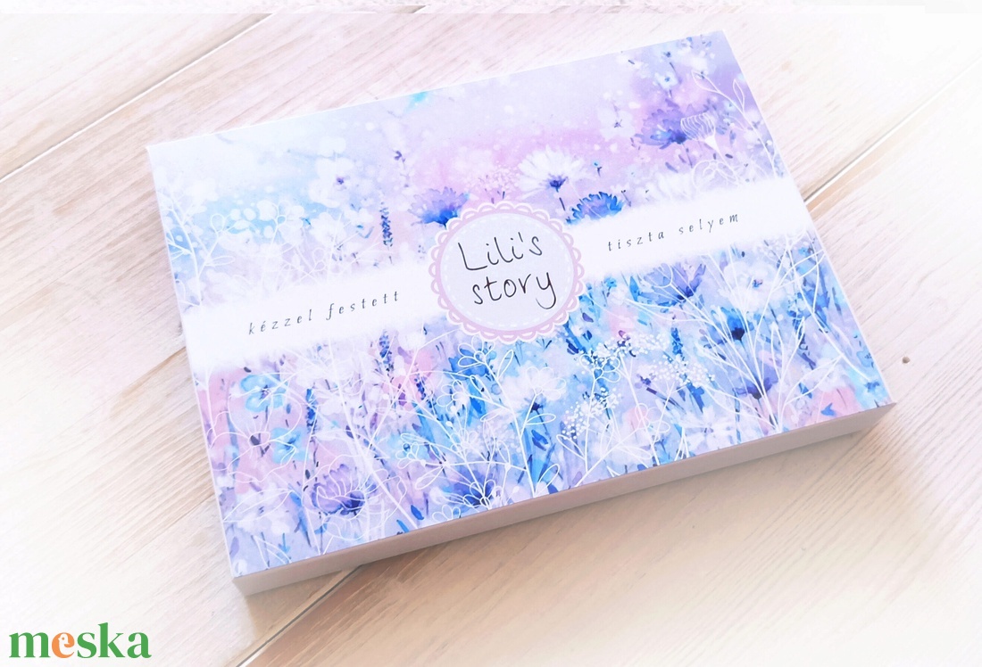 Mágneses díszdoboz selyemsálakhoz - otthon & életmód - dekoráció - asztal és polc dekoráció - díszdoboz - Meska.hu