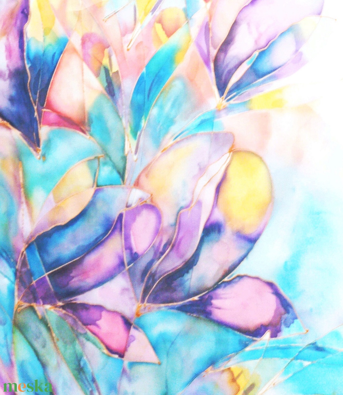 Rio De Janeiro extra nagy hernyóselyem stóla - ruha & divat - sál, sapka, kendő - stóla - Meska.hu