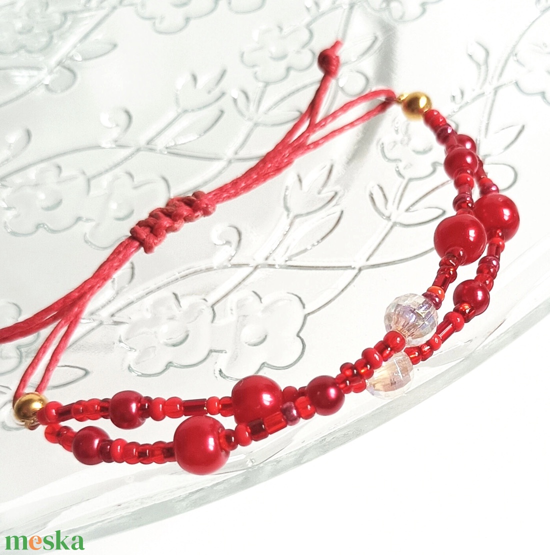 Barátság karkötő - ékszer - karkötő - kézfej karkötő - Meska.hu