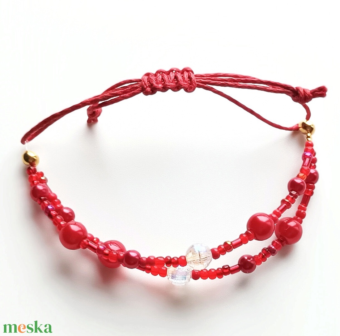 Barátság karkötő - ékszer - karkötő - kézfej karkötő - Meska.hu