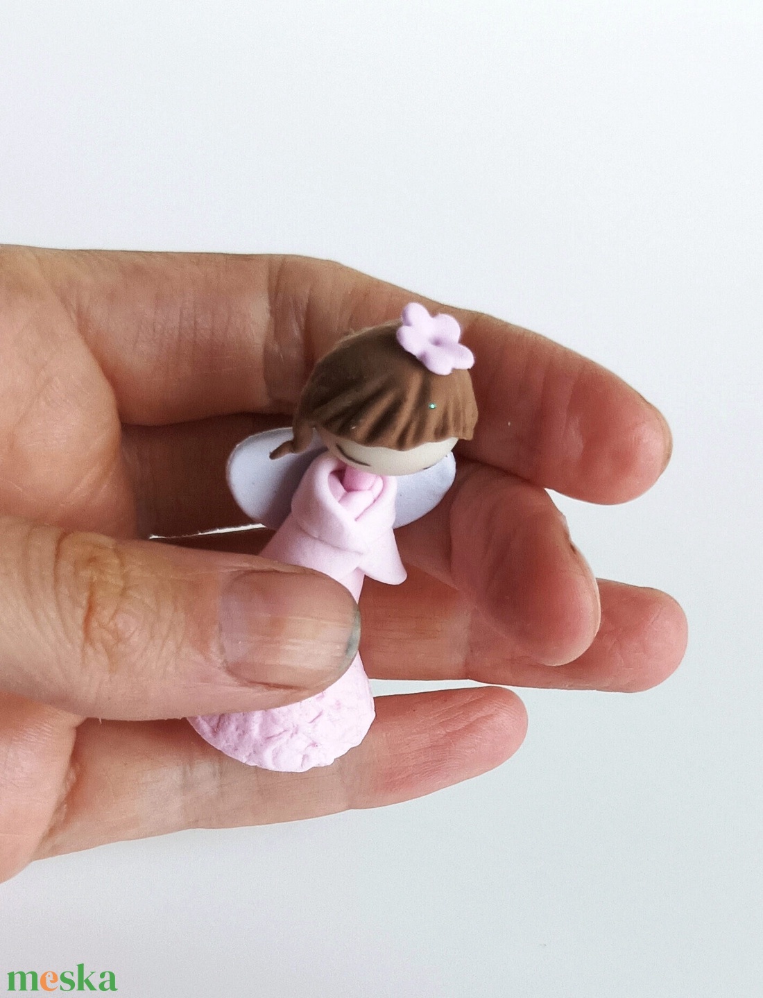 Őrangyal mini (pink) - otthon & életmód - dekoráció - dísztárgy - Meska.hu Őrangyal mini (pink) - otthon & életmód - dekoráció - dísztárgy - Meska.hu