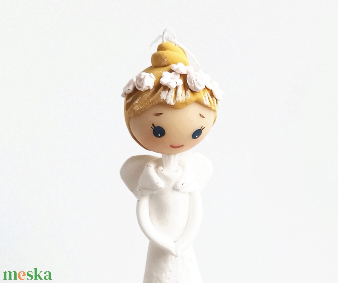 Felakasztható őrangyal virág fejdísszel - otthon & életmód - dekoráció - dísztárgy - Meska.hu Felakasztható őrangyal virág fejdísszel - otthon & életmód - dekoráció - dísztárgy - Meska.hu