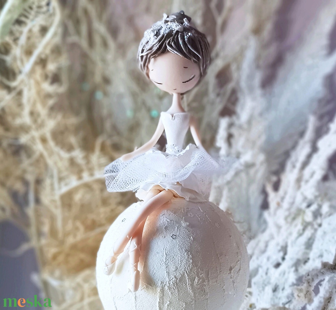 Balerina hógolyón - karácsony - karácsonyi lakásdekoráció - karácsonyfadíszek - Meska.hu Balerina hógolyón - karácsony - karácsonyi lakásdekoráció - karácsonyfadíszek - Meska.hu