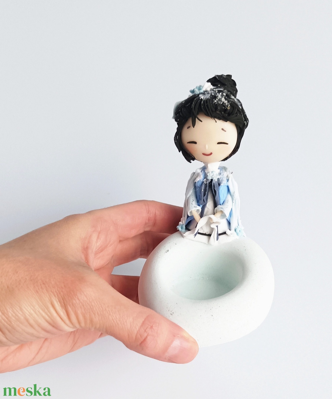 Japán baba passzív diffúzor - esküvő - dekoráció - asztaldísz - Meska.hu