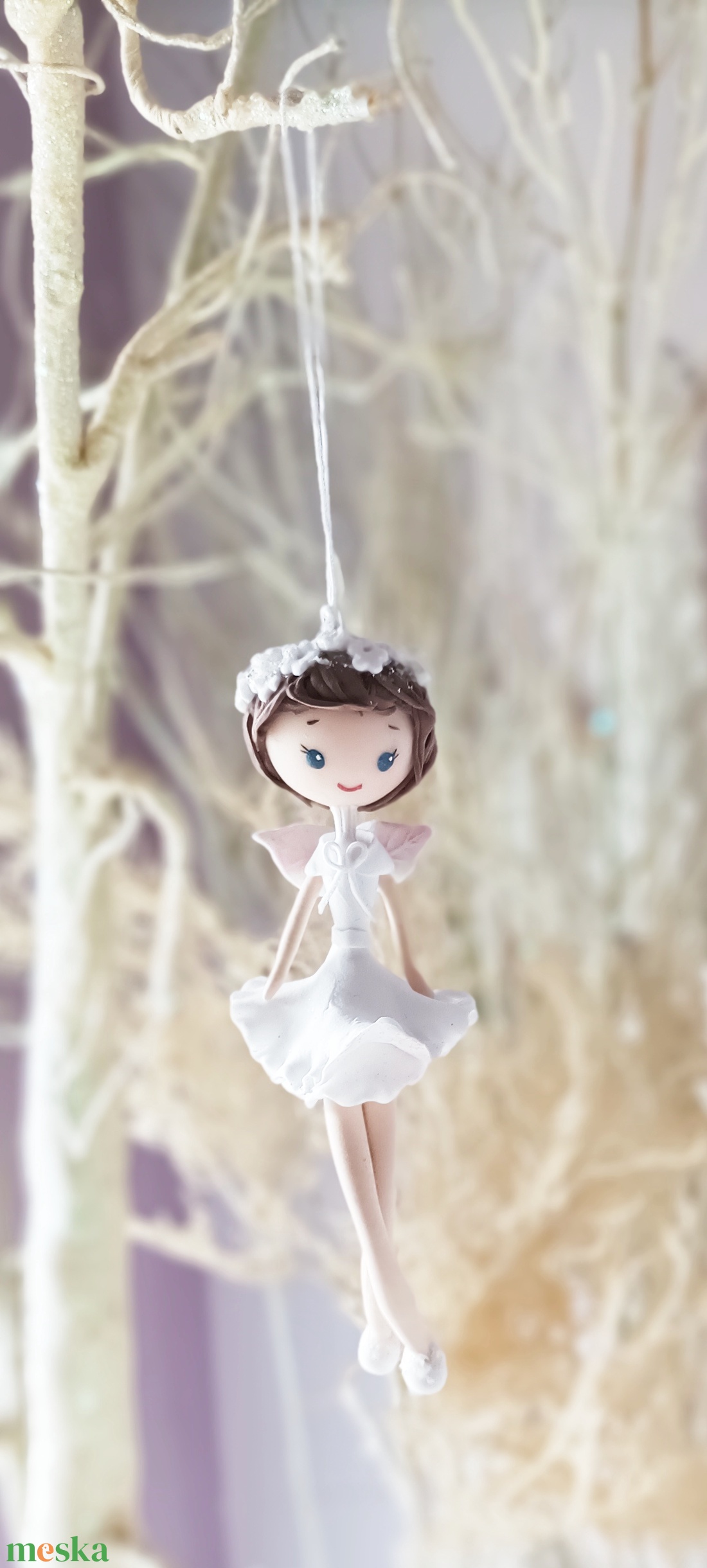 Balerina felakasztható - karácsony - karácsonyi lakásdekoráció - karácsonyfadíszek - Meska.hu