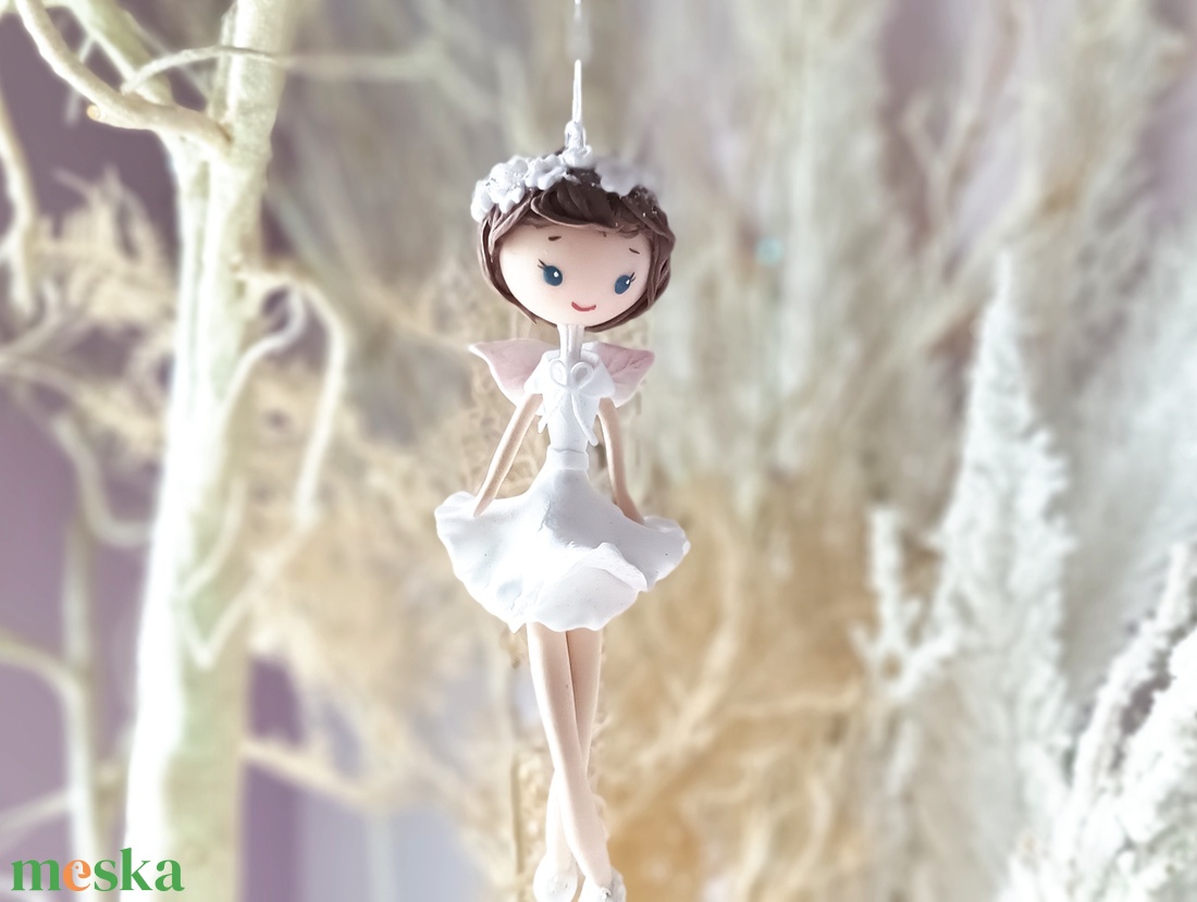 Balerina felakasztható - karácsony - karácsonyi lakásdekoráció - karácsonyfadíszek - Meska.hu