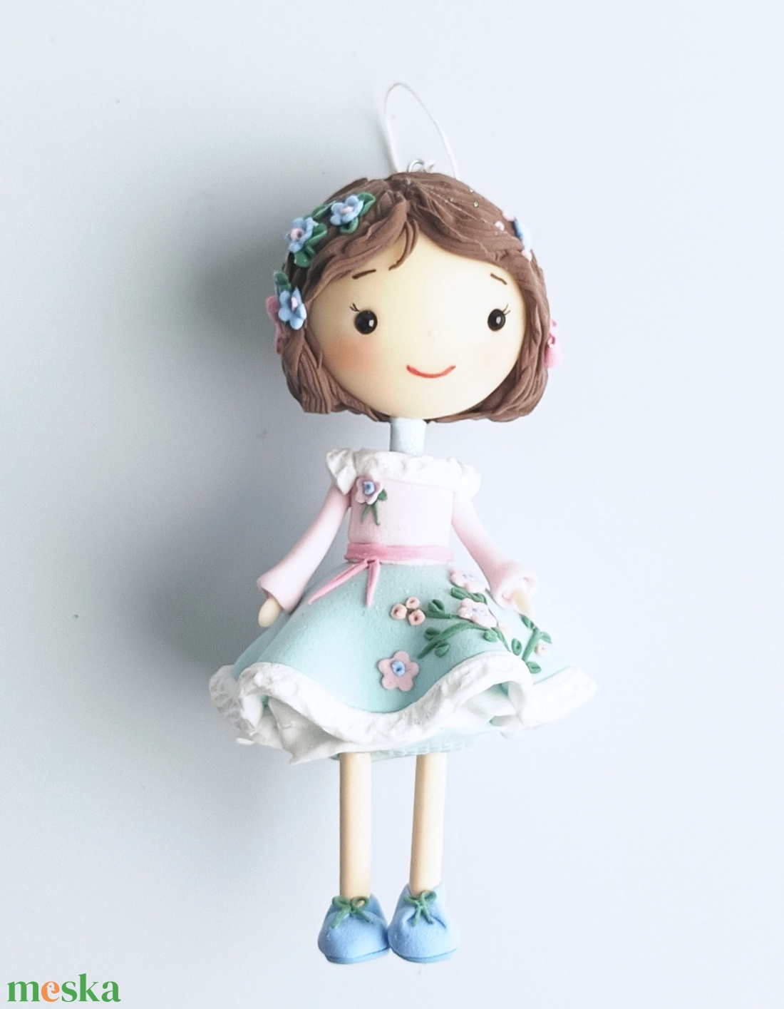 Kislány felakasztható - otthon & életmód - dekoráció - dísztárgy - Meska.hu