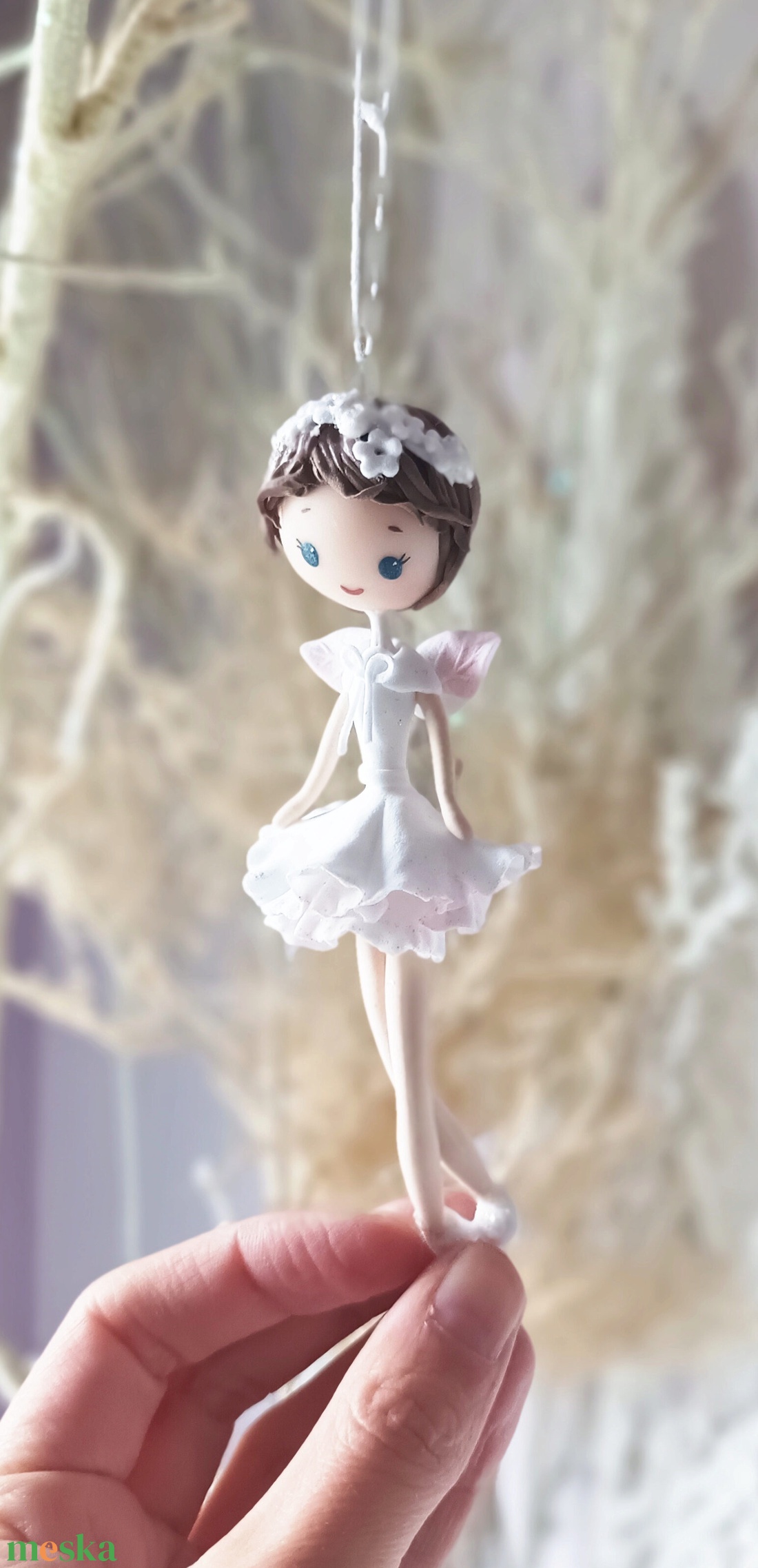 Balerina felakasztható - otthon & életmód - dekoráció - dísztárgy - Meska.hu