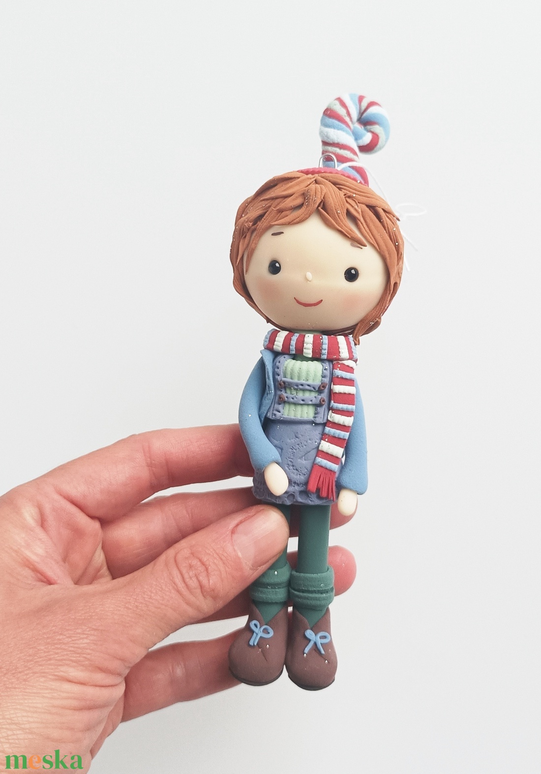 Manó dísz (felakasztható) - karácsony - karácsonyi lakásdekoráció - karácsonyfadíszek - Meska.hu