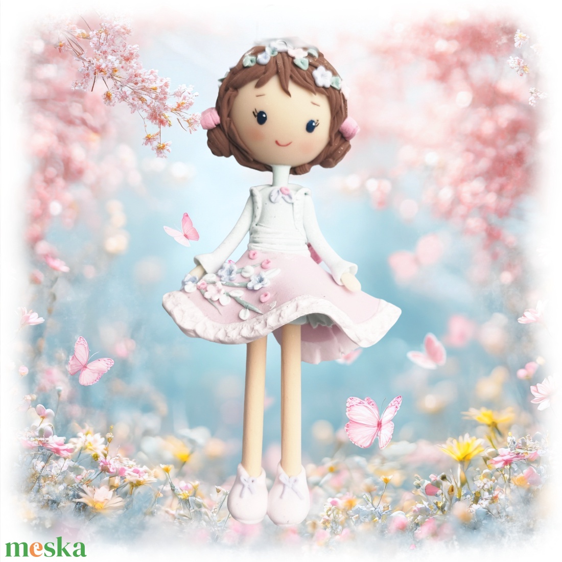 Kislány felakasztható - otthon & életmód - dekoráció - manók - Meska.hu