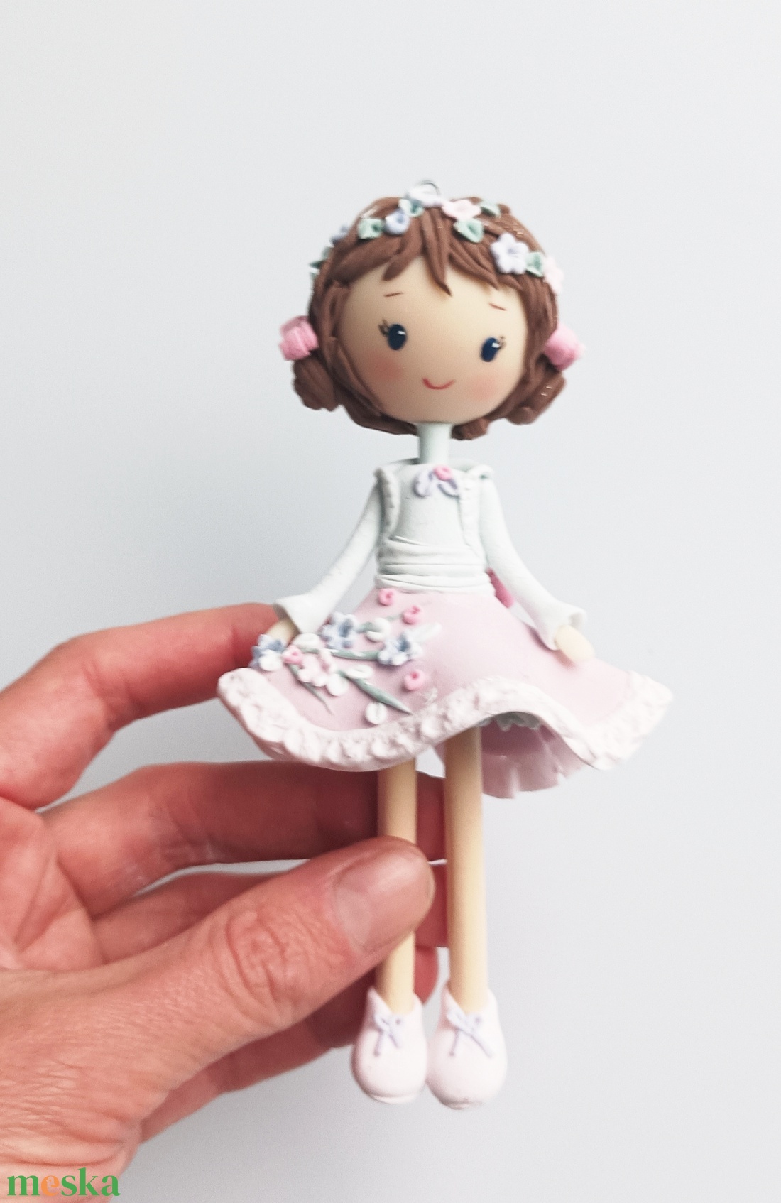 Kislány felakasztható - otthon & életmód - dekoráció - manók - Meska.hu