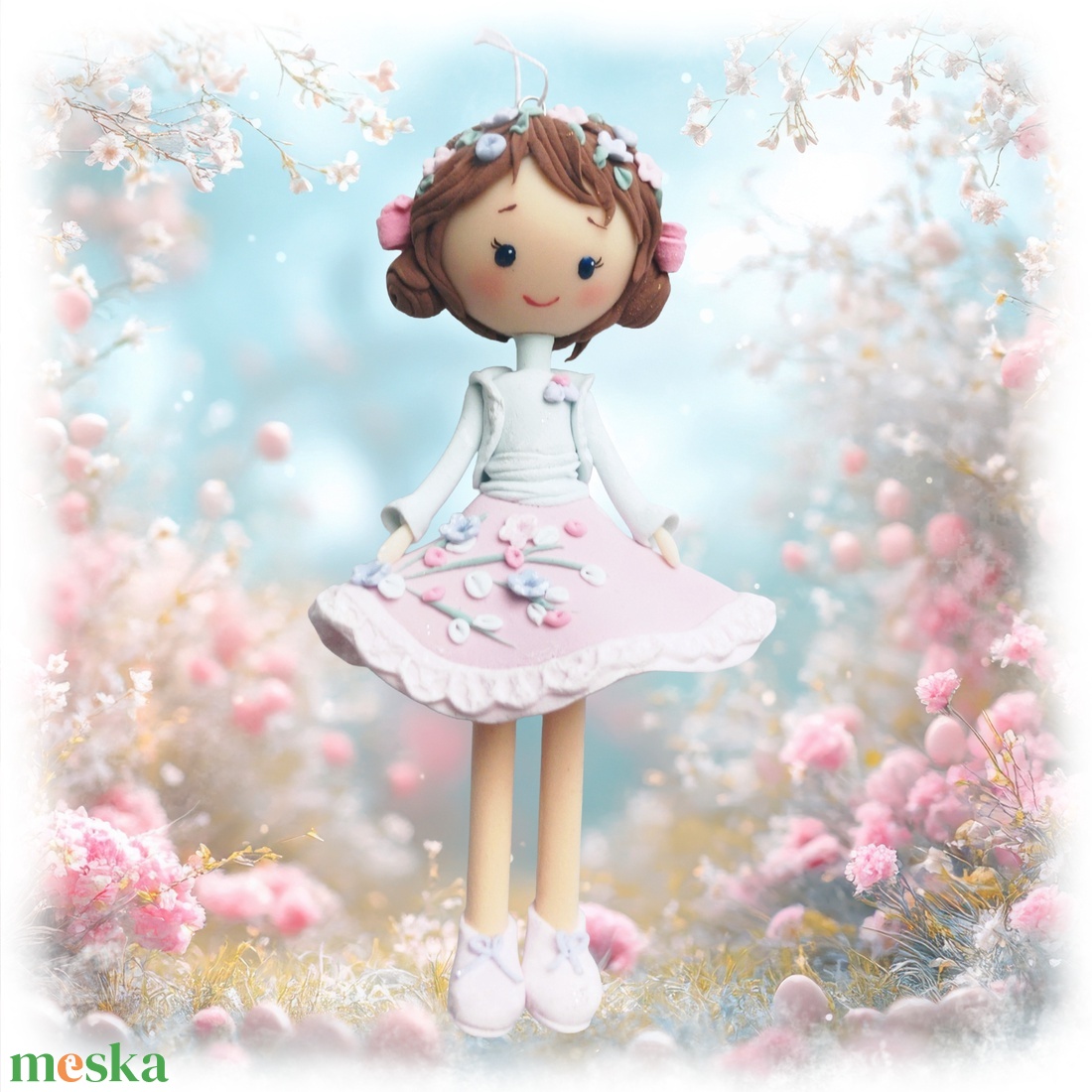 Kislány felakasztható - otthon & életmód - dekoráció - manók - Meska.hu