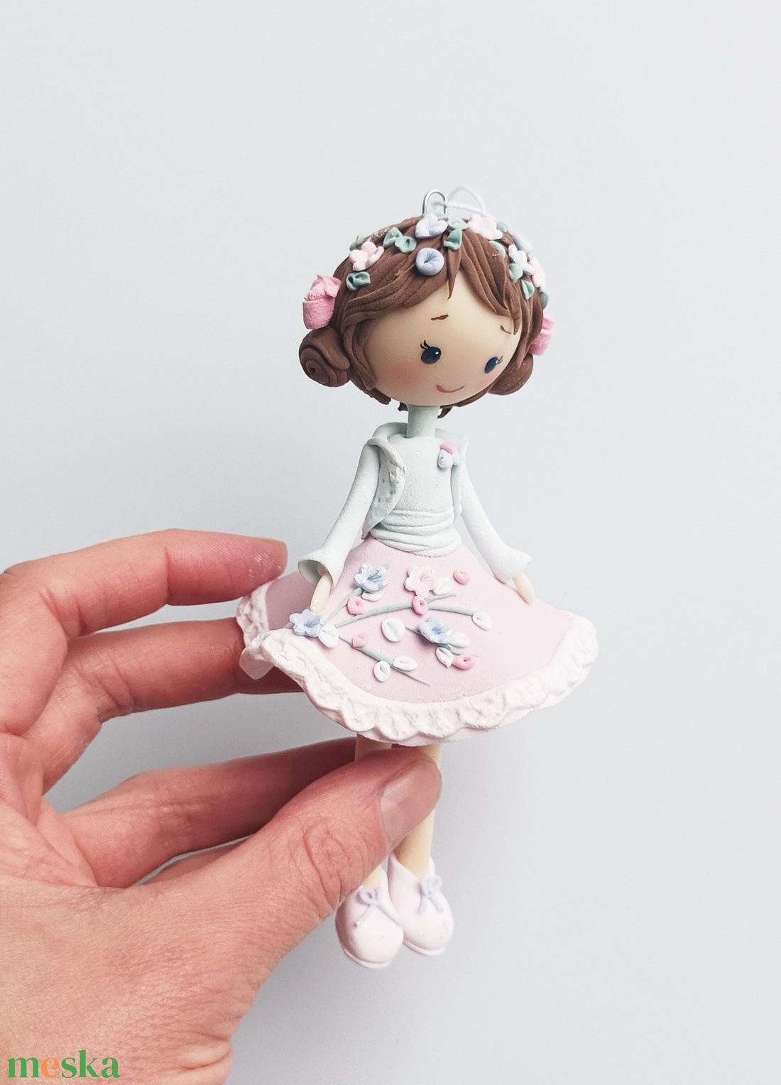 Kislány felakasztható - otthon & életmód - dekoráció - manók - Meska.hu