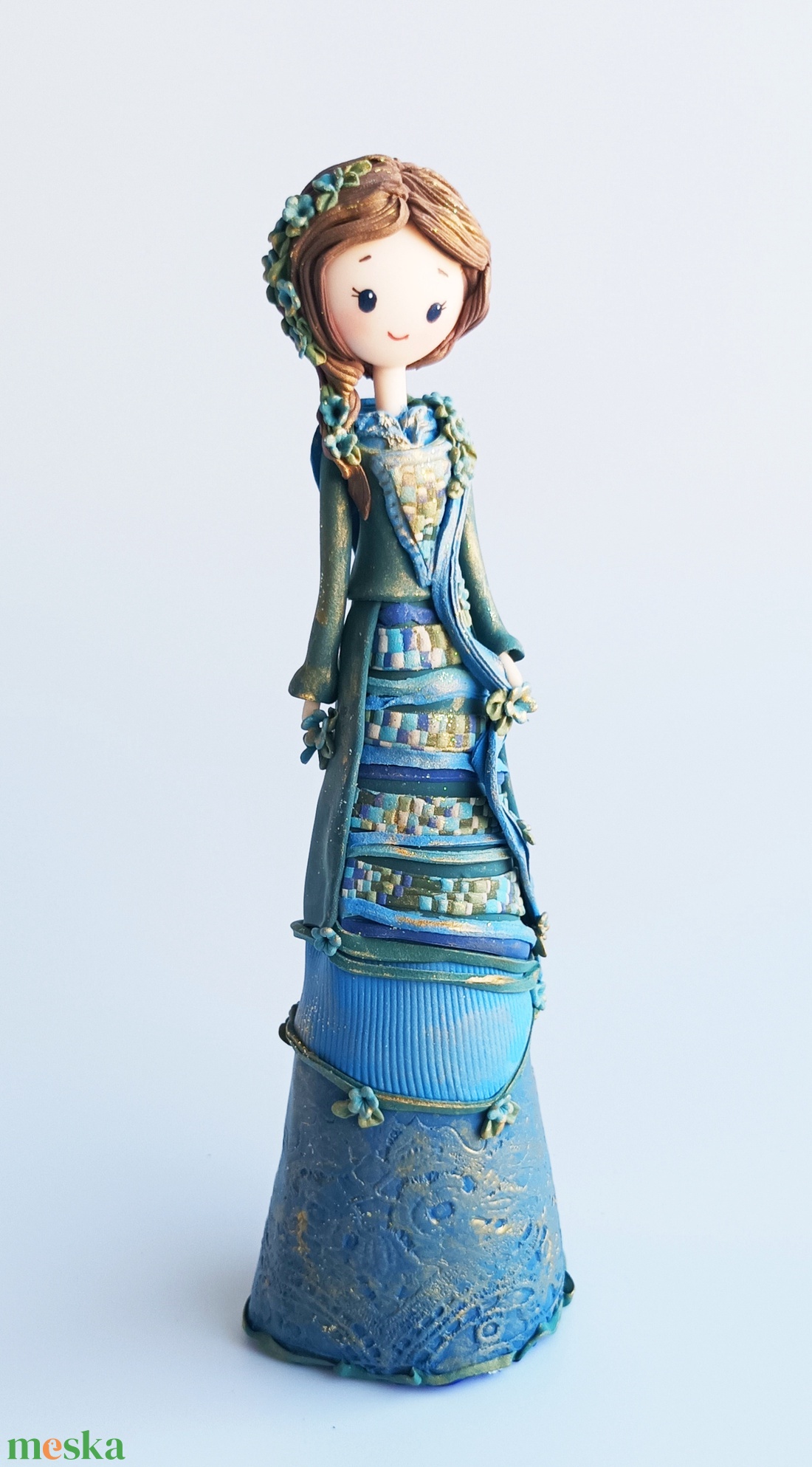 Hercegnő baba (23 cm magas) - otthon & életmód - dekoráció - dísztárgy - Meska.hu