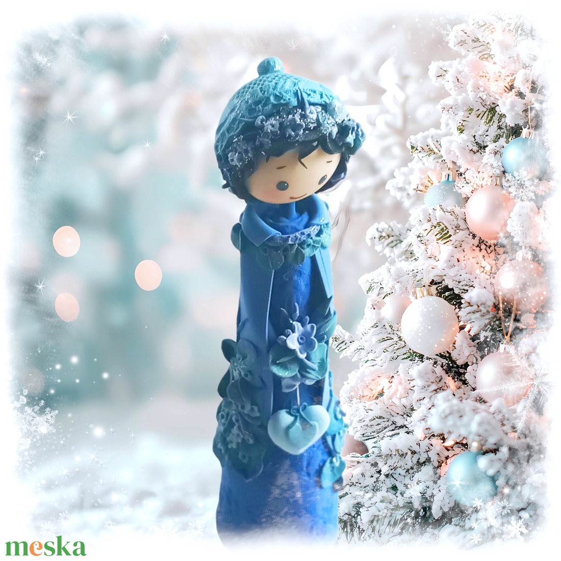 Herceg szívvel - karácsony - karácsonyi lakásdekoráció - karácsonyfadíszek - Meska.hu