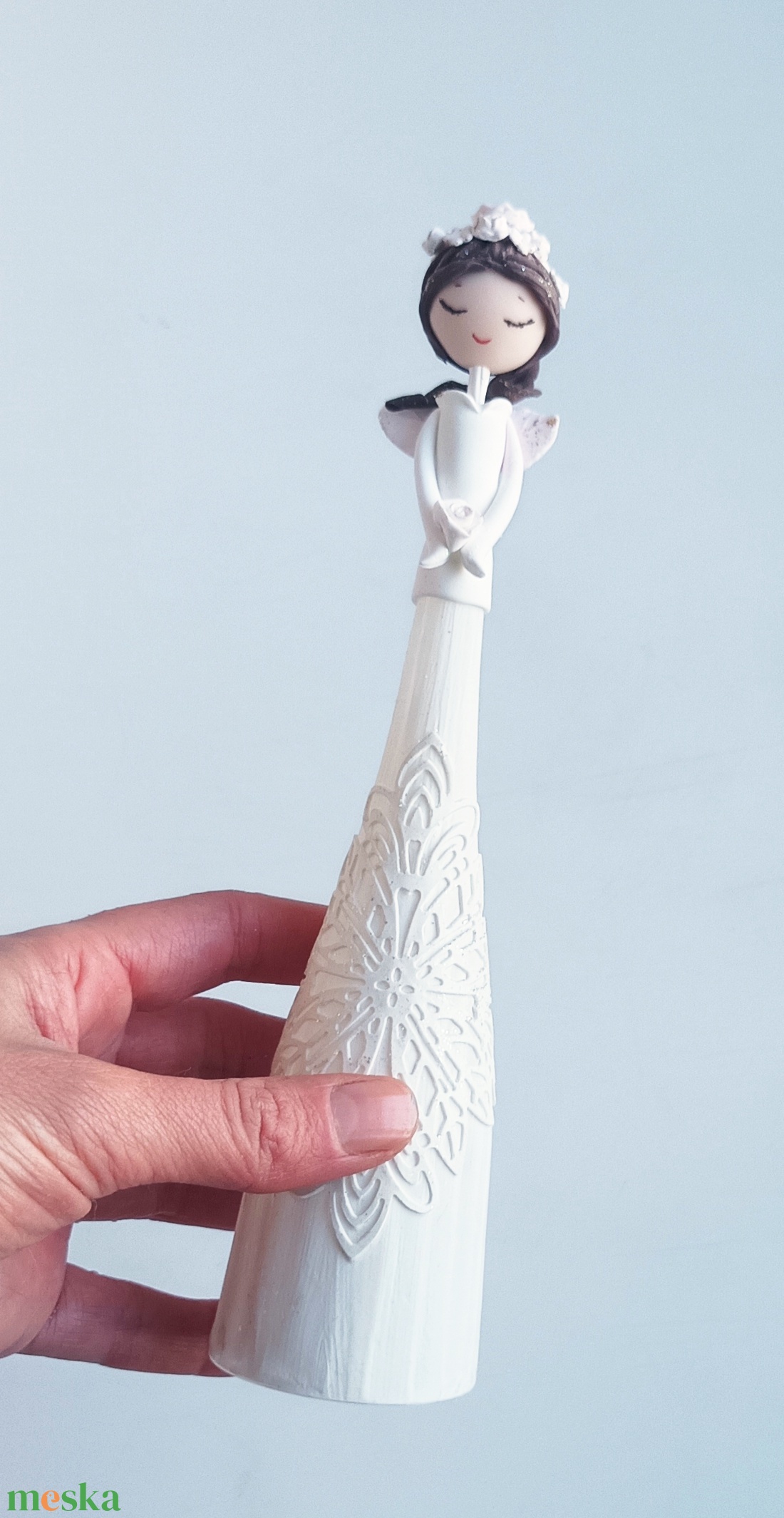 Jéghercegnő (fehér) - otthon & életmód - dekoráció - dísztárgy - Meska.hu