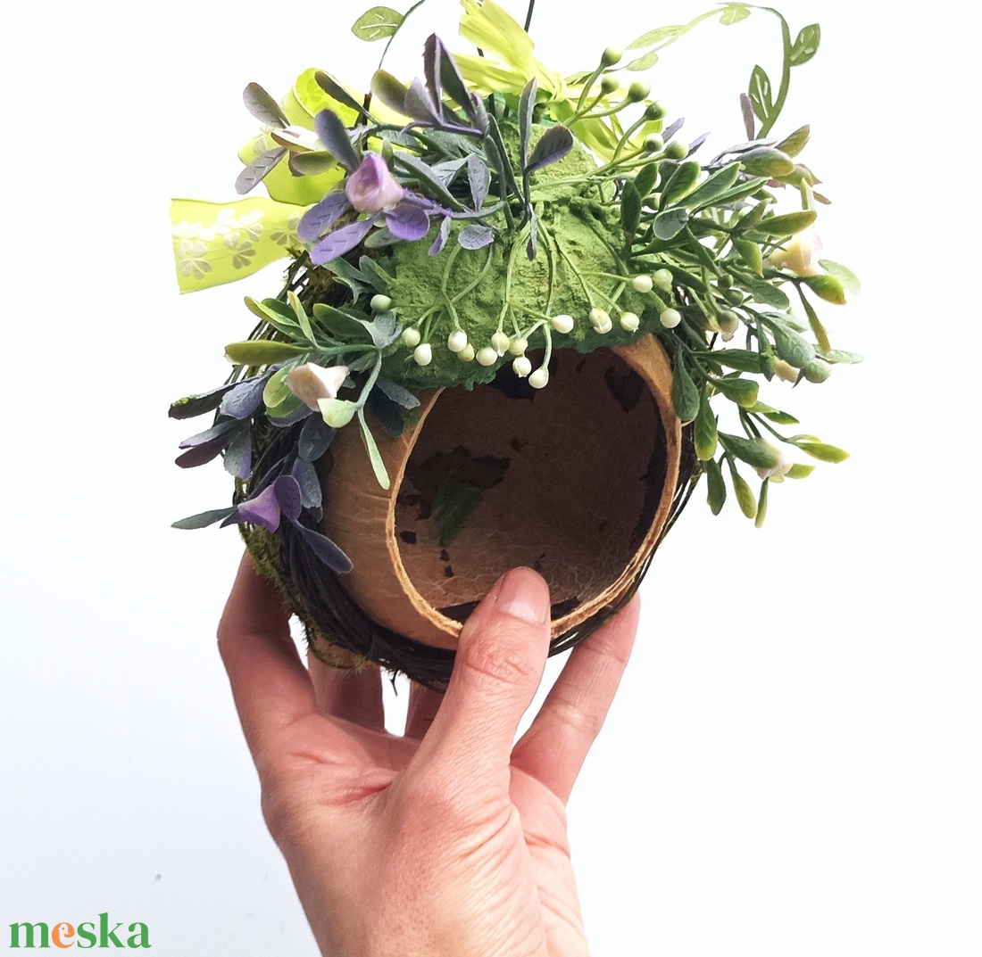 Madáretető gömb odú házikó - otthon & életmód - ház & kert - madáretető & itató - Meska.hu