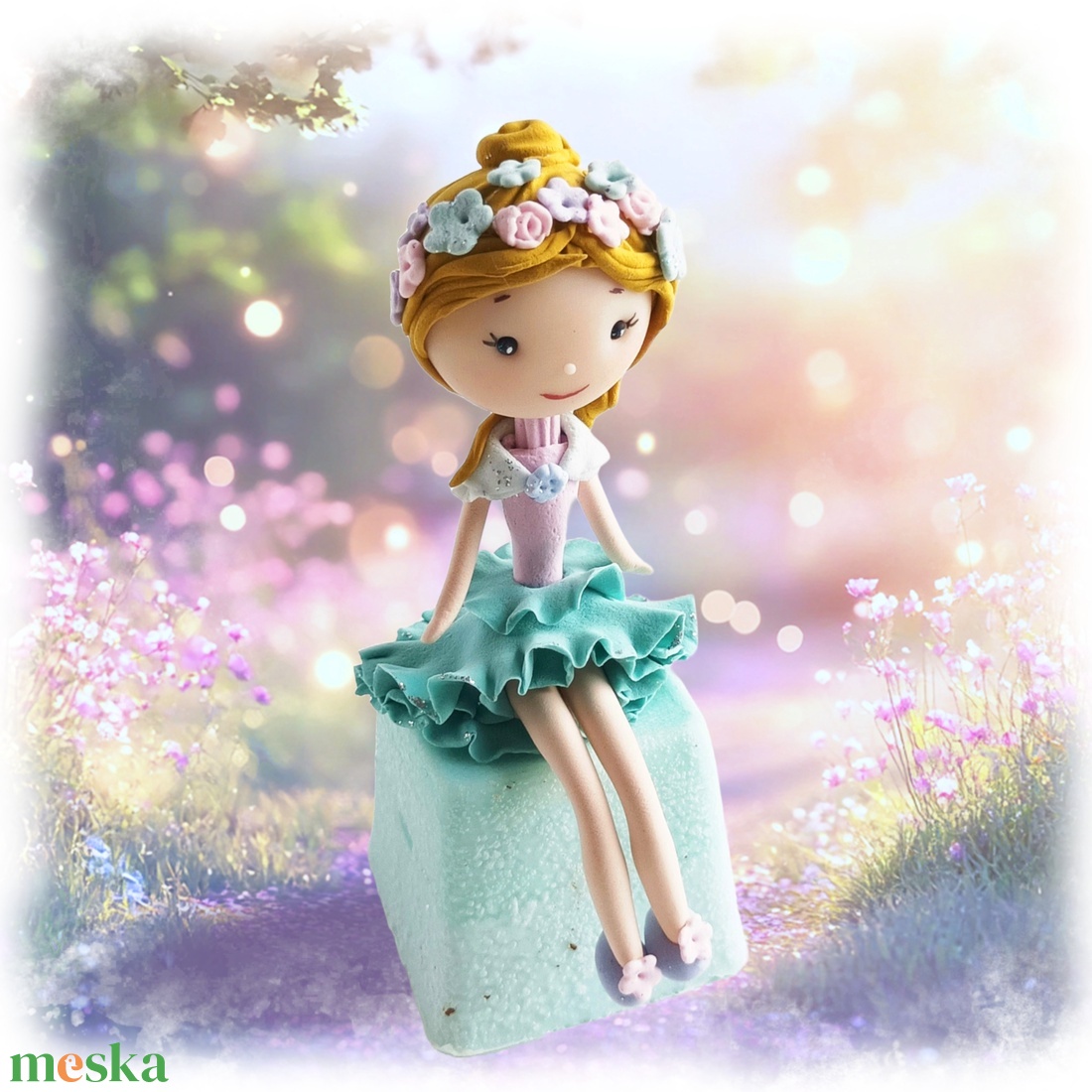 Figurás szappan kislánnyal - szépségápolás - szappan & fürdés - kézműves szappan - Meska.hu