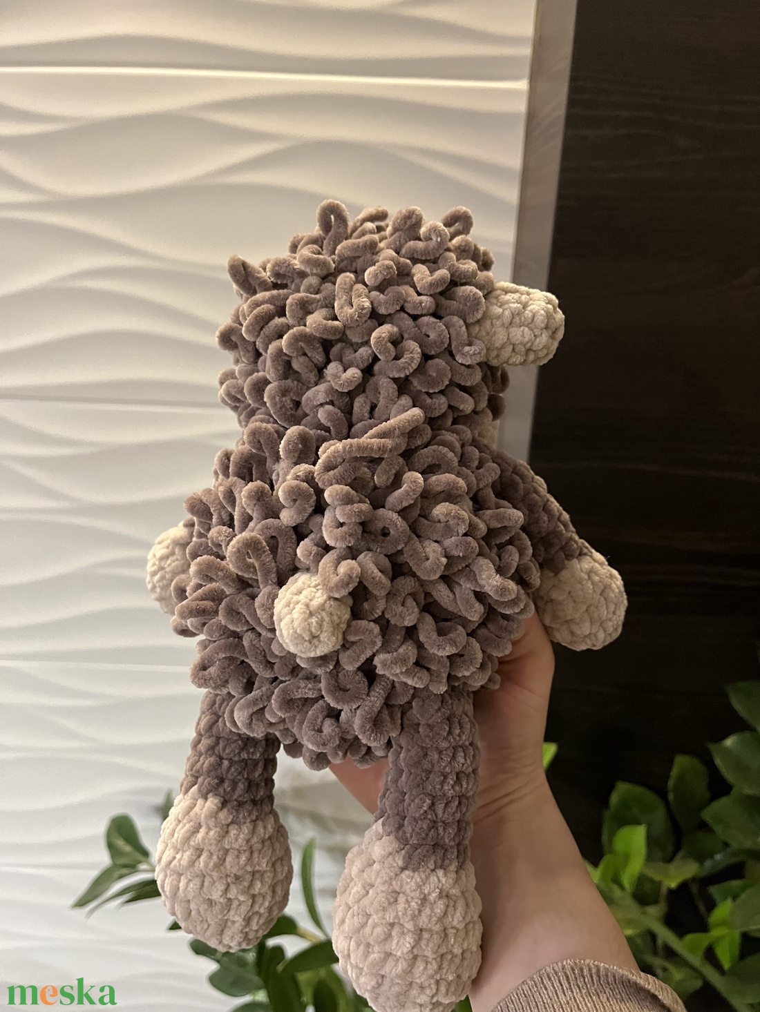 Horgolt bari - játék & sport - plüssállat & játékfigura - plüss bárány - Meska.hu