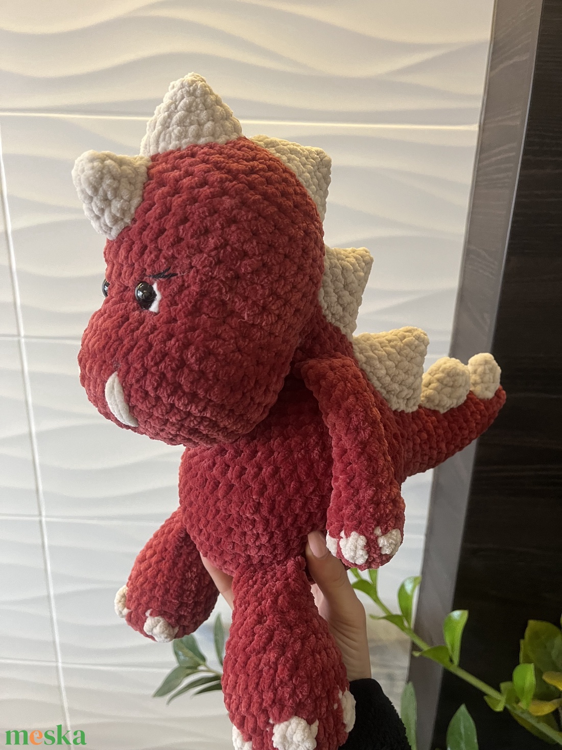 Dénes dínó  - játék & sport - plüssállat & játékfigura - plüss dínók - Meska.hu