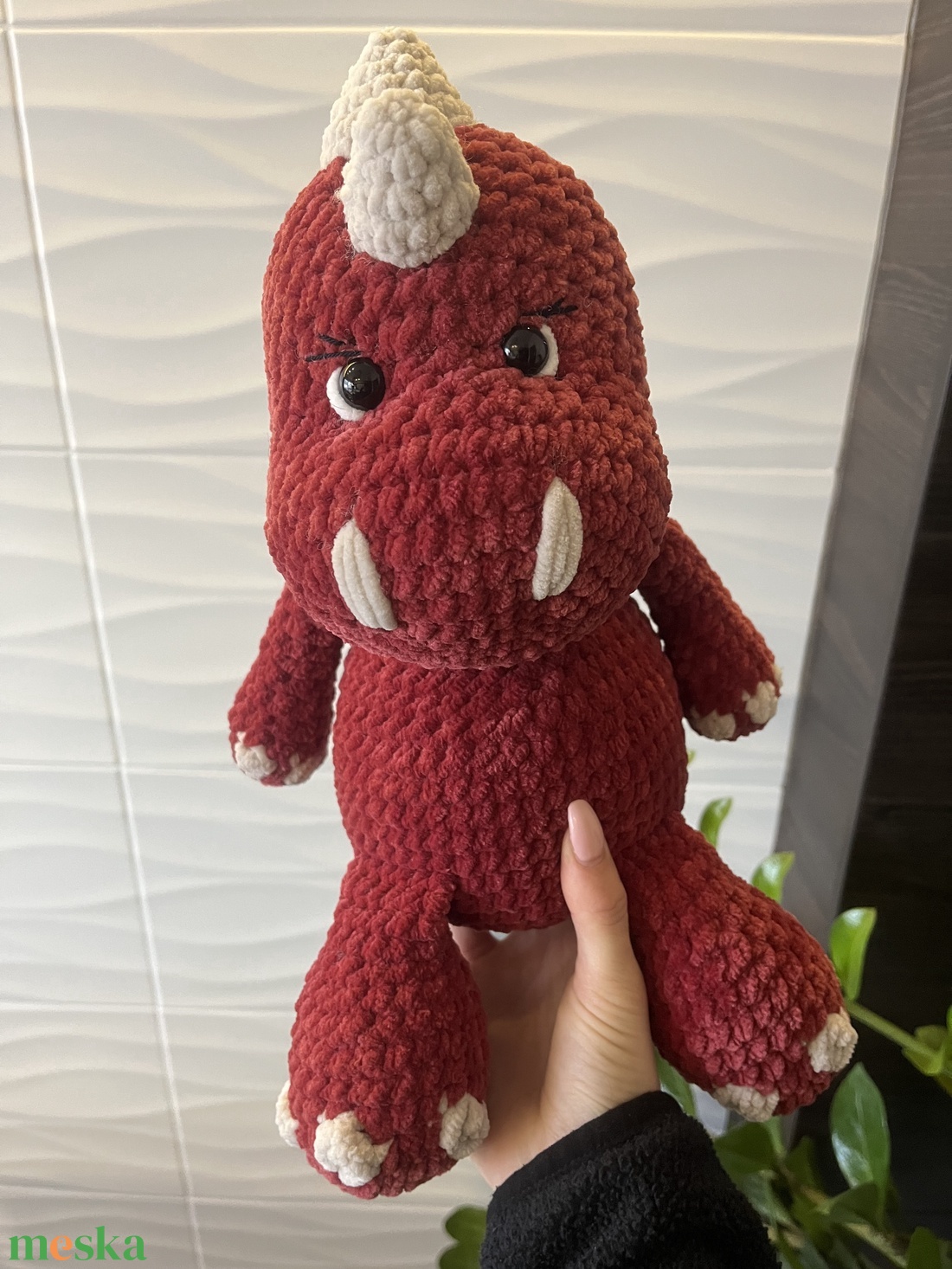 Dénes dínó  - játék & sport - plüssállat & játékfigura - plüss dínók - Meska.hu