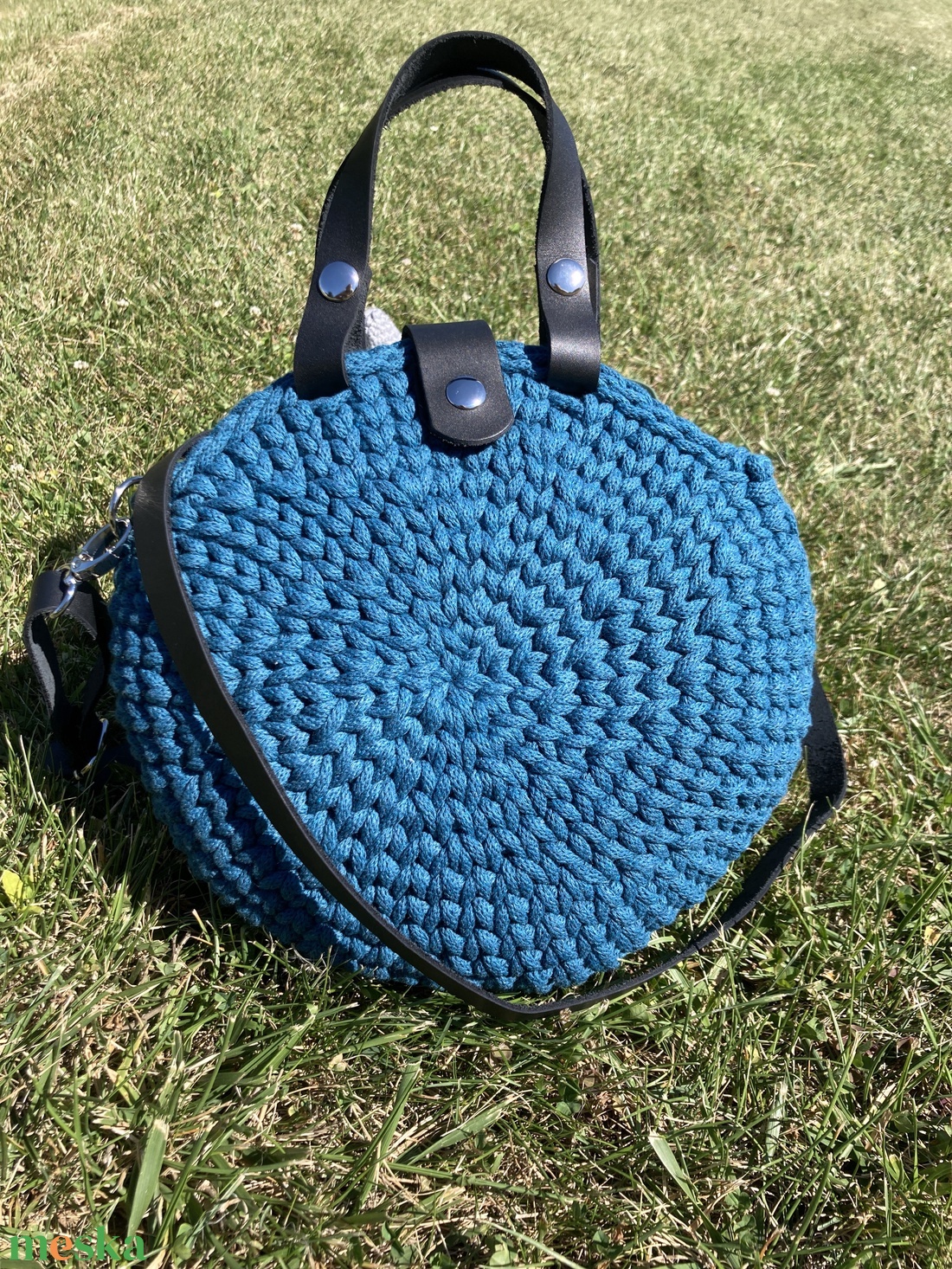 Kör crossbody - táska & tok - kézitáska & válltáska - vállon átvethető táska - Meska.hu