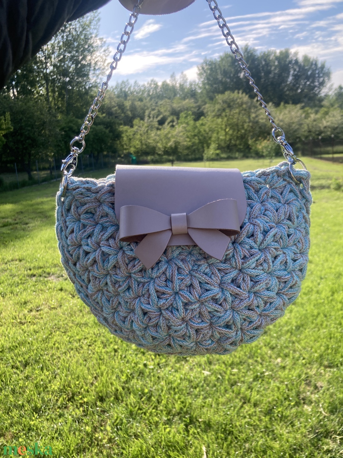 Masnis jázmin crossbody - táska & tok - kézitáska & válltáska - vállon átvethető táska - Meska.hu