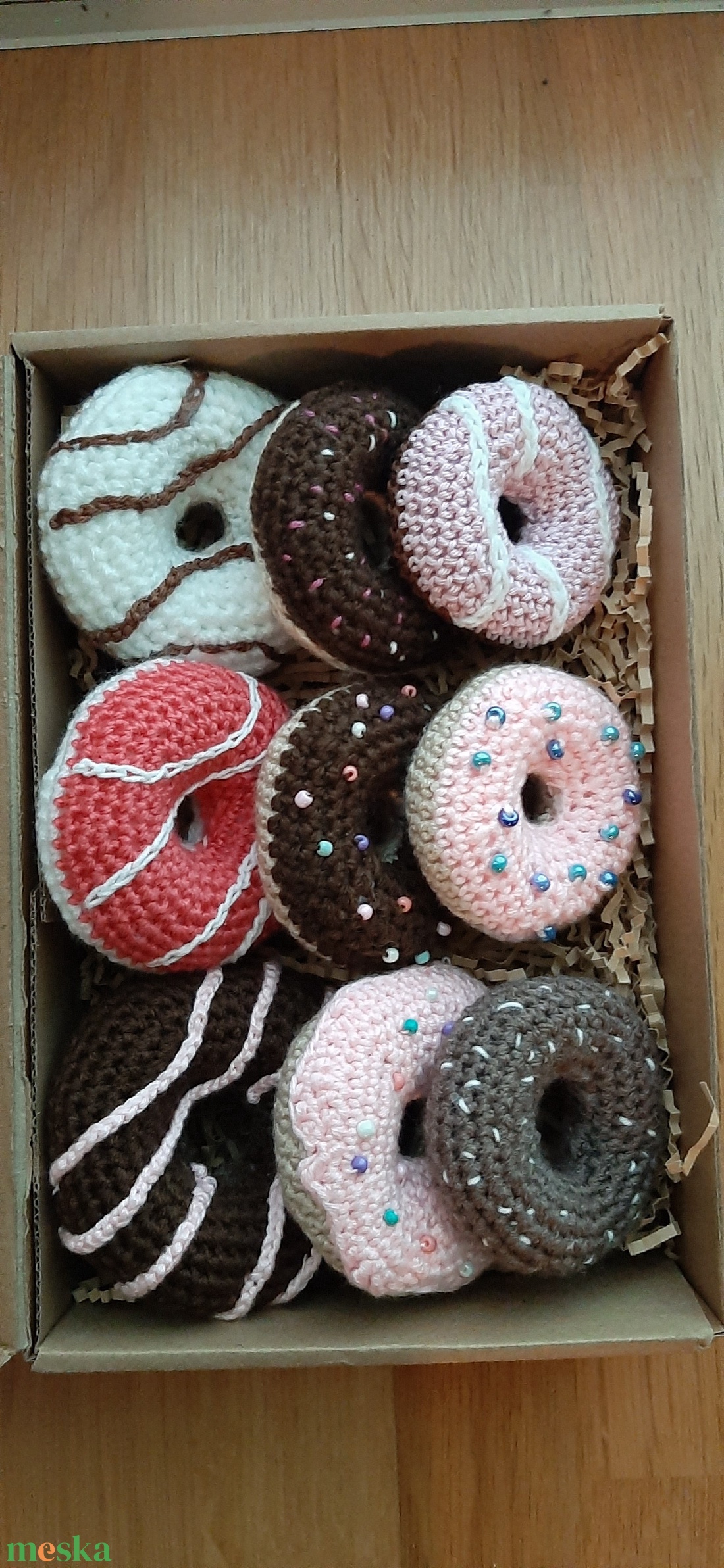 Horgolt fánkok  - játék & sport - szerepjáték - Meska.hu