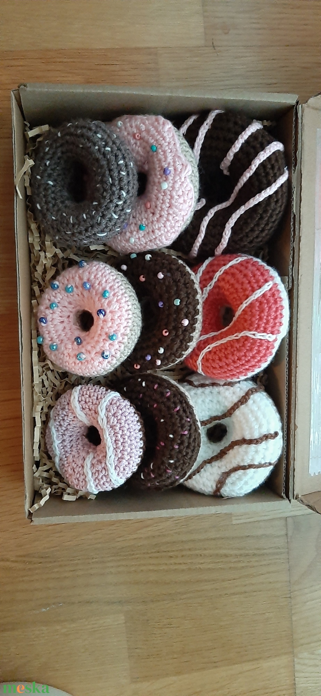 Horgolt fánkok  - játék & sport - szerepjáték - Meska.hu