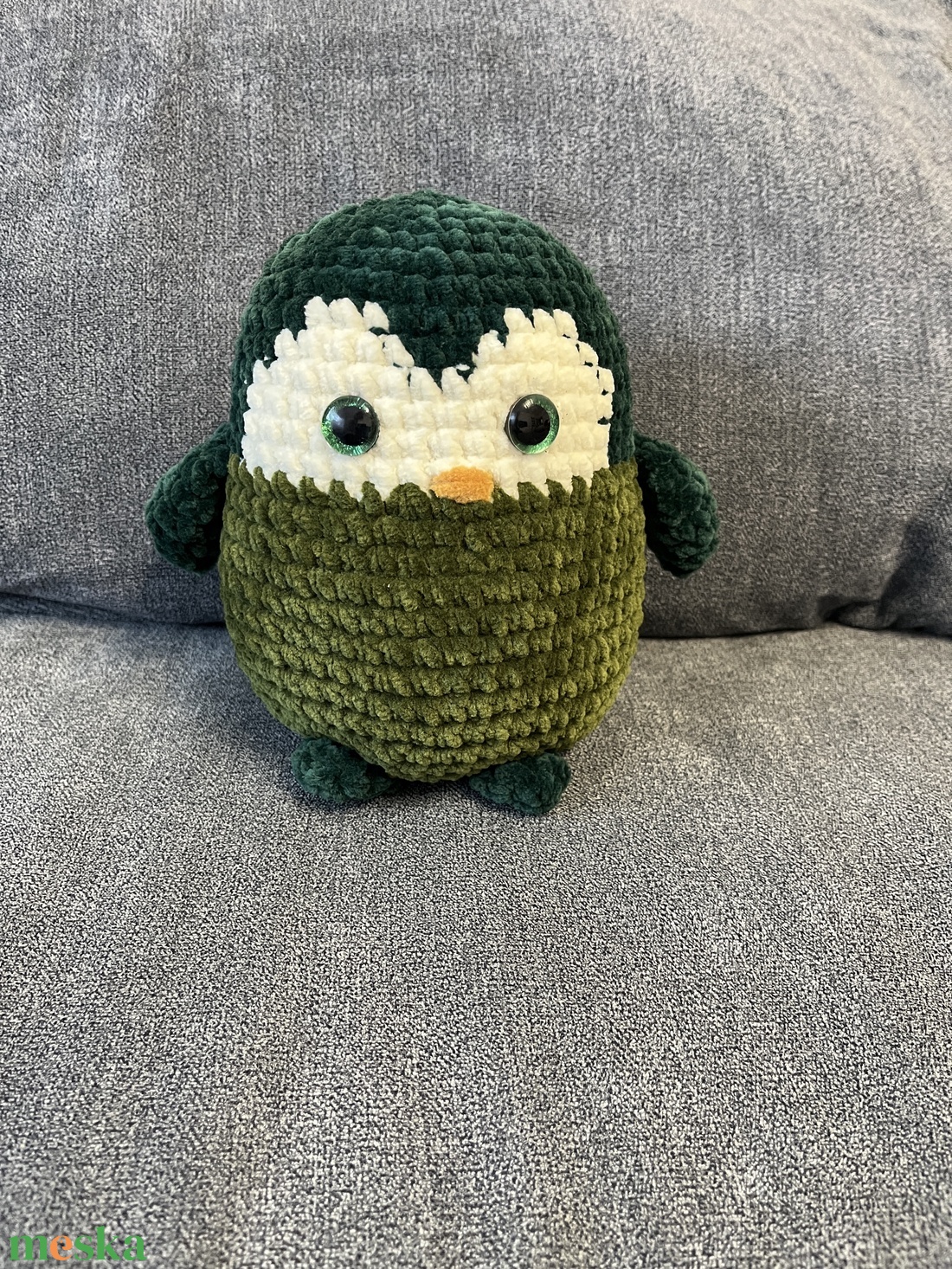 Horgolt pingvin - játék & sport - plüssállat & játékfigura - más figura - Meska.hu