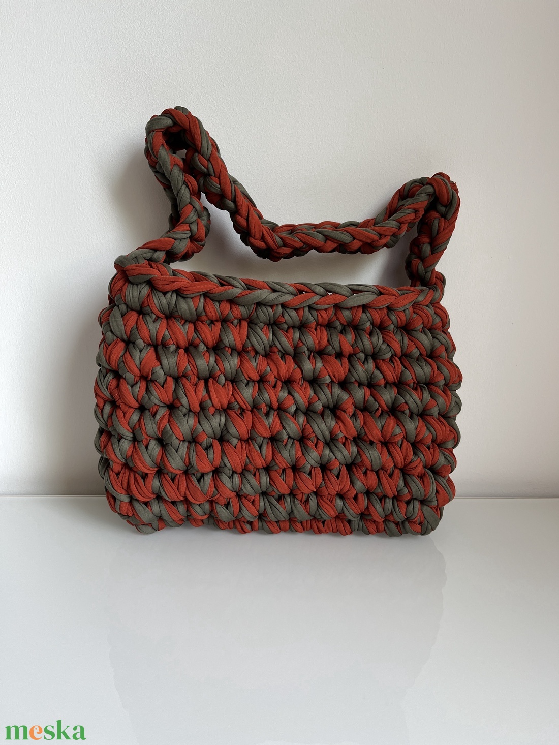 Horgolt táska  - táska & tok - kézitáska & válltáska - válltáska - Meska.hu