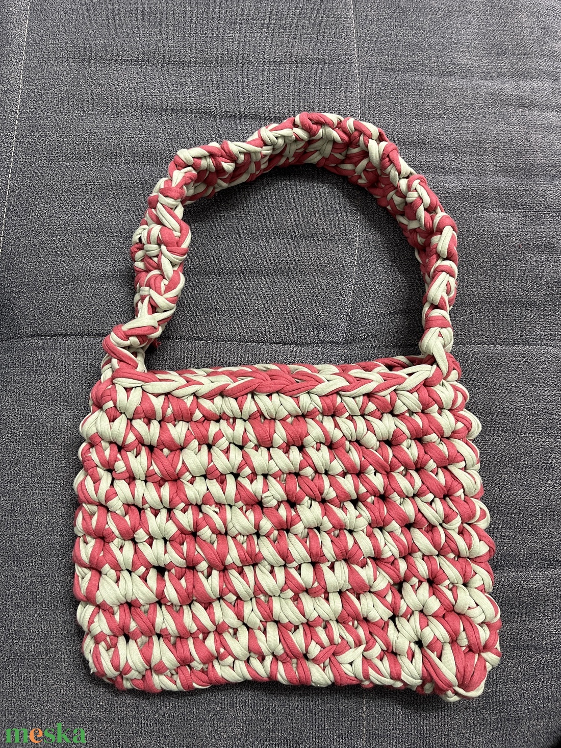 Horgolt táska  - táska & tok - kézitáska & válltáska - válltáska - Meska.hu