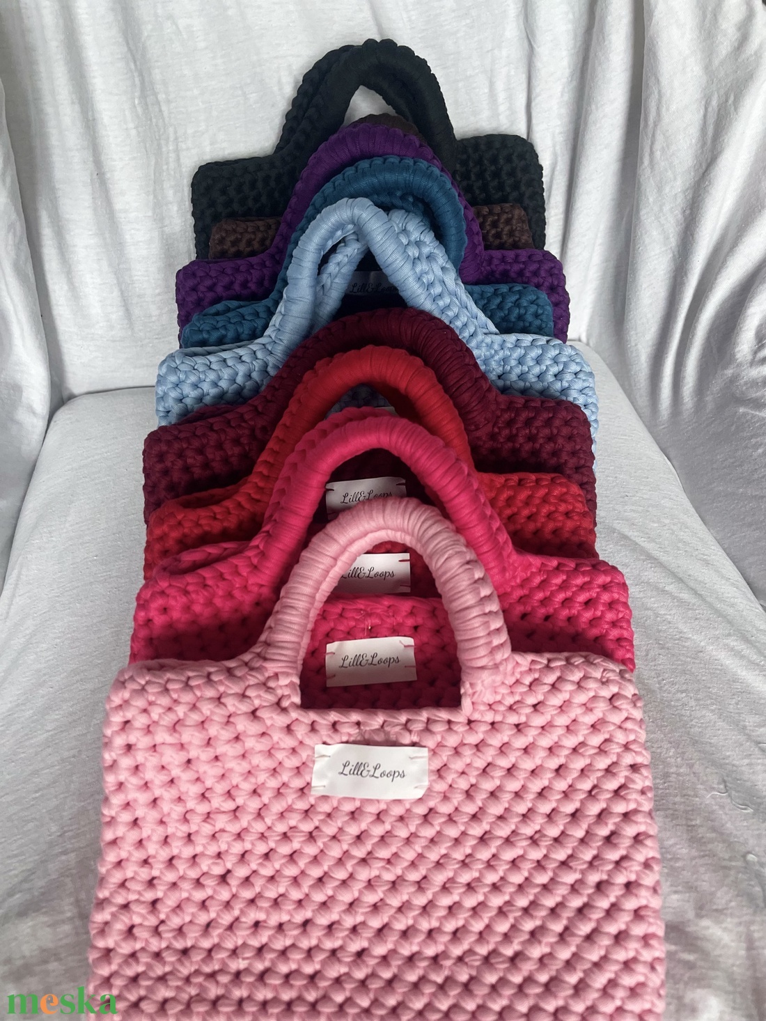 Loop Kézitáska - táska & tok - kézitáska & válltáska - kézitáska - Meska.hu