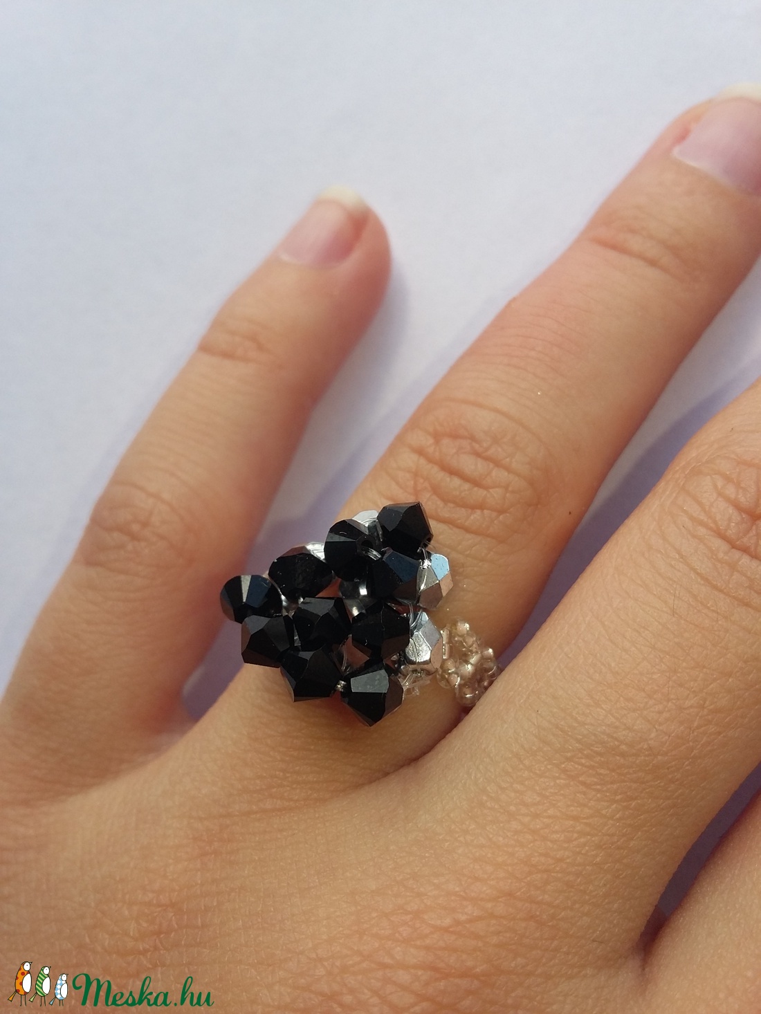 Swarovski gyöngy gyűrűk - - Meska.hu Swarovski gyöngy gyűrűk - - Meska.hu