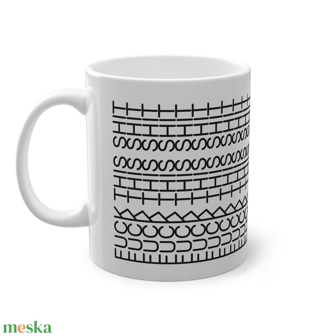 FUCK THIS SHIT bögre - otthon & életmód - konyhafelszerelés, tálalás - tálalás - bögre & csésze - Meska.hu