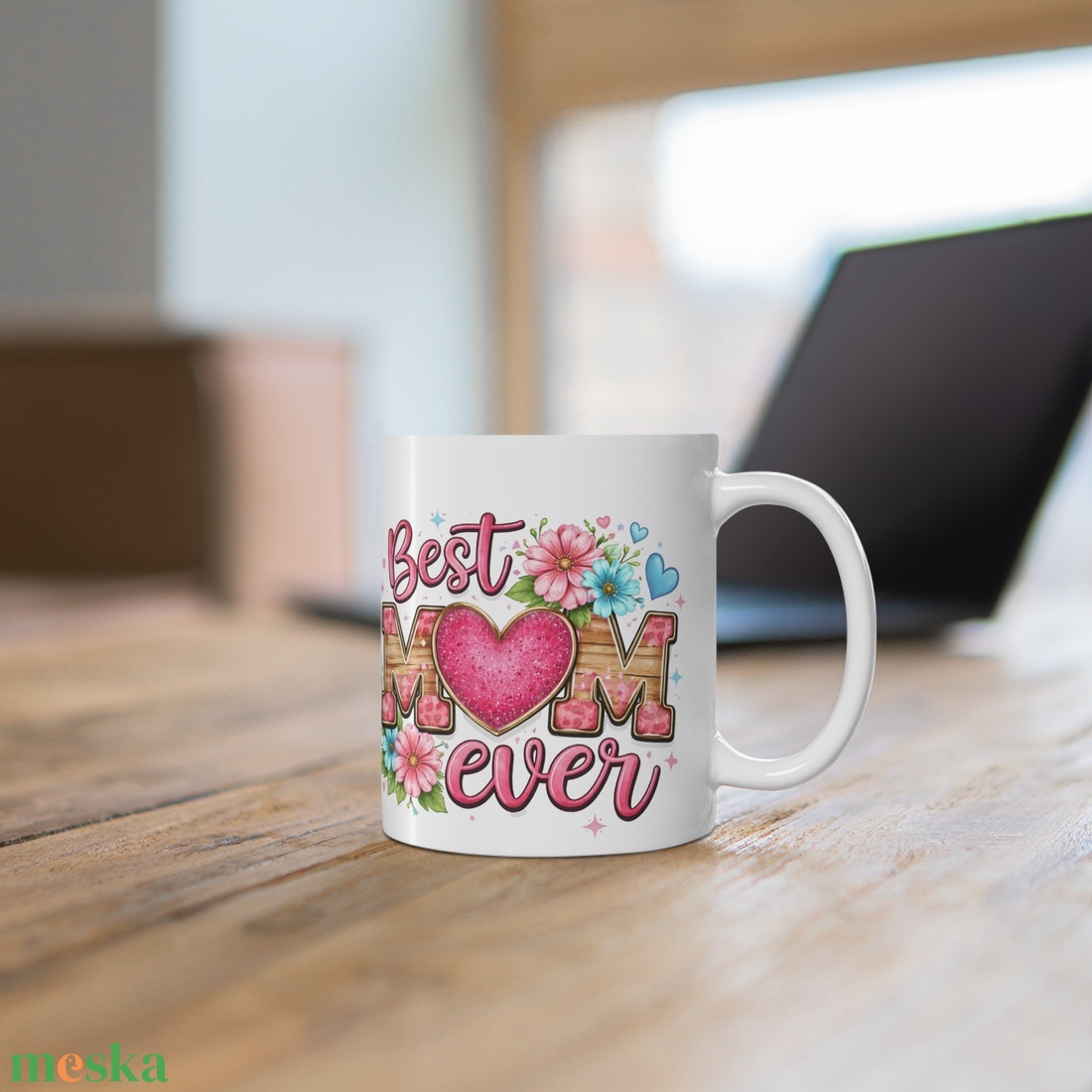 Best Mom Ever - Legjobb Anya bögre, Ajándék anyukáknak, Anyák napja - otthon & életmód - konyhafelszerelés, tálalás - tálalás - bögre & csésze - Meska.hu